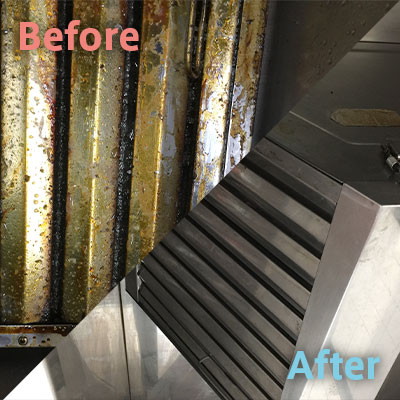 おそうじ革命の厨房清掃