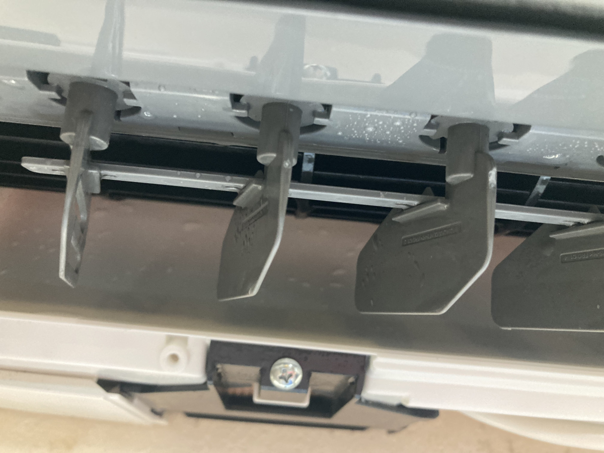 東京都小平市のお掃除機能付きエアコンの作業後2