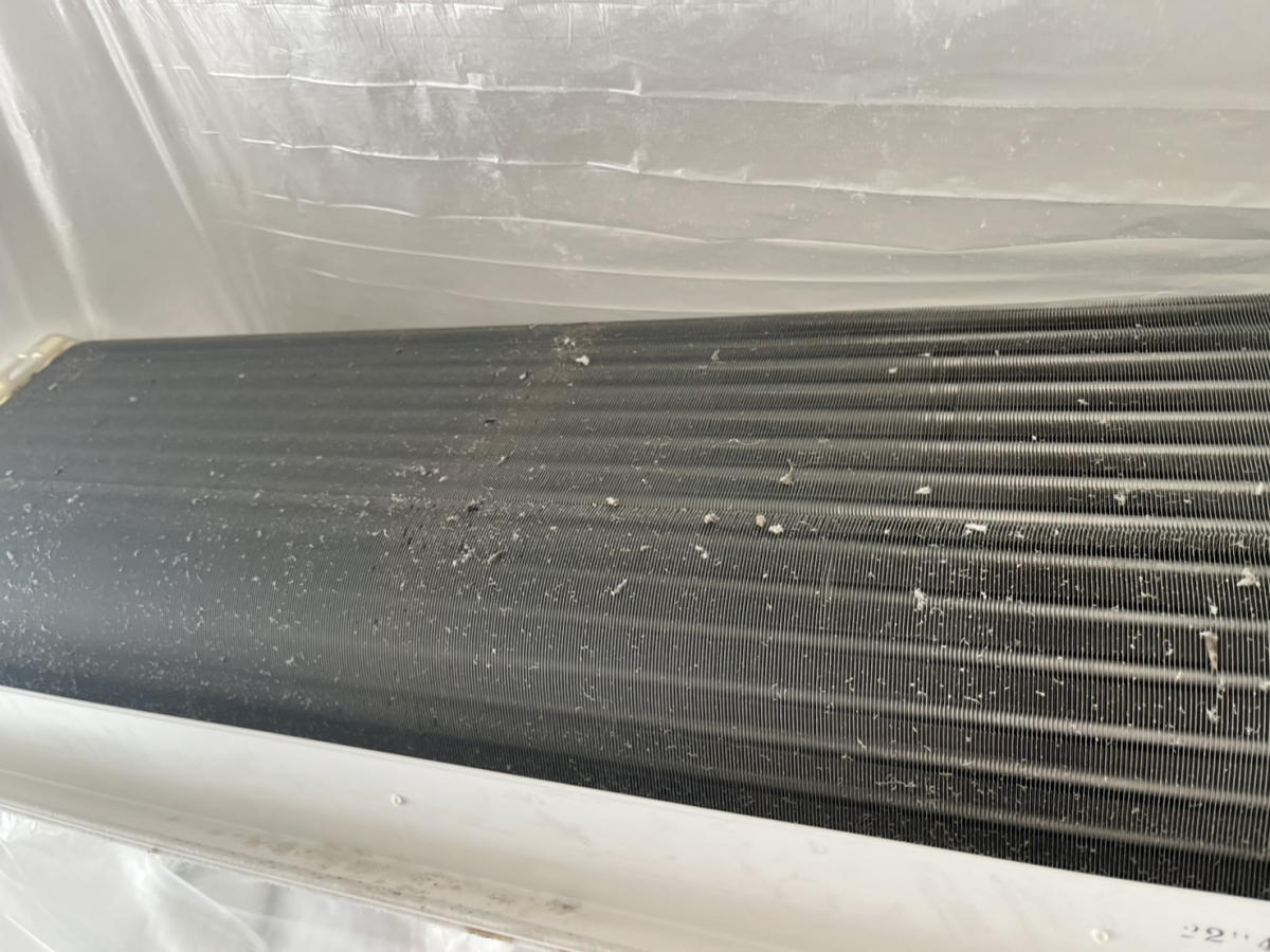 東京都練馬区の壁掛けエアコンの作業前1