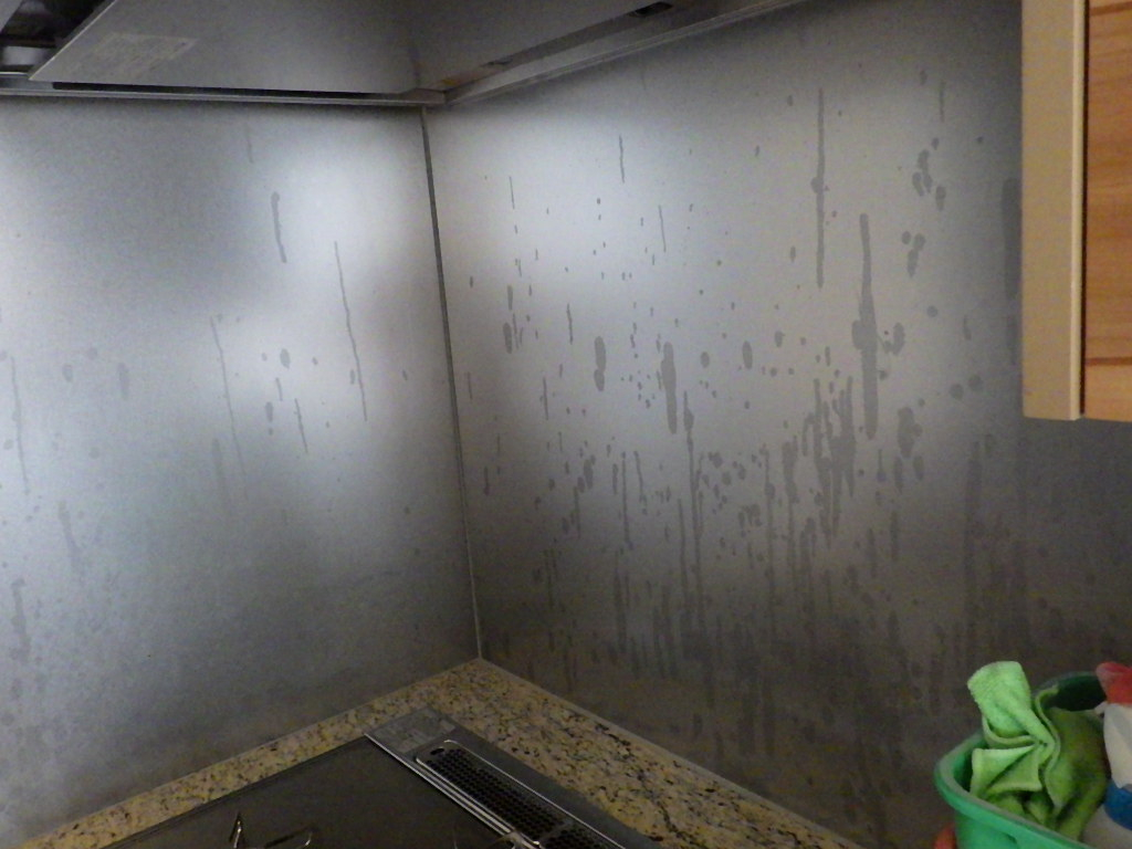 東京都品川区旗の台のキッチンクリーニングの作業前1