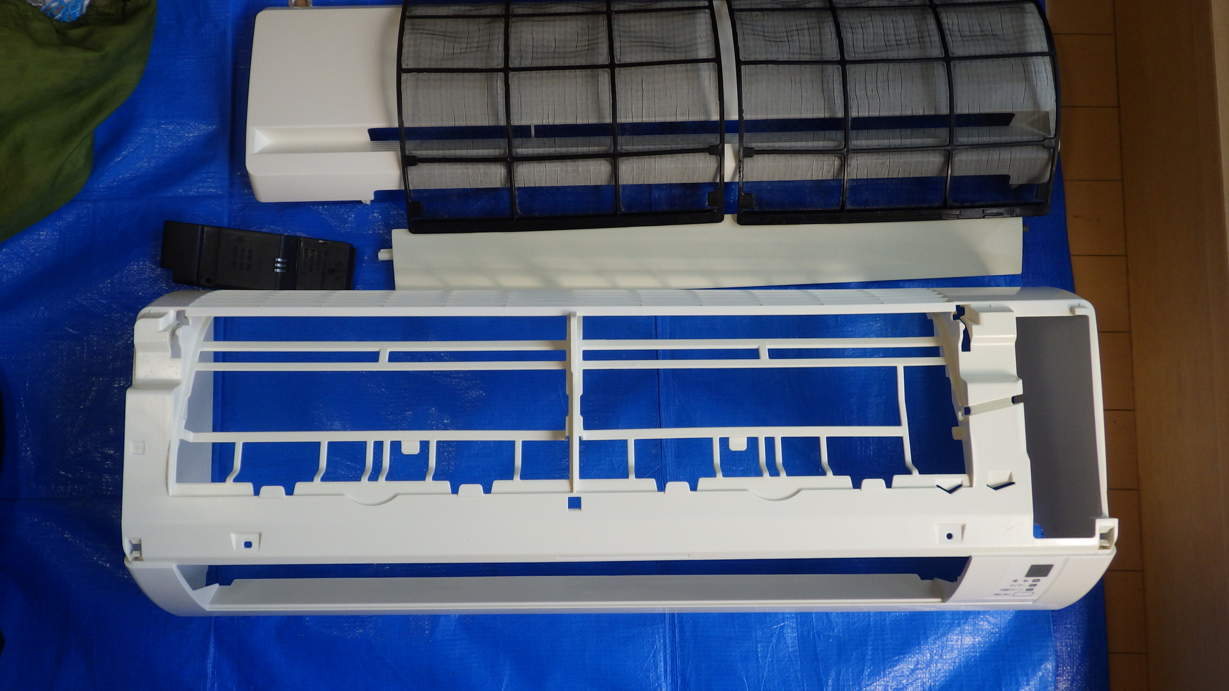 東京都大田区池上の壁掛けエアコンの作業後2