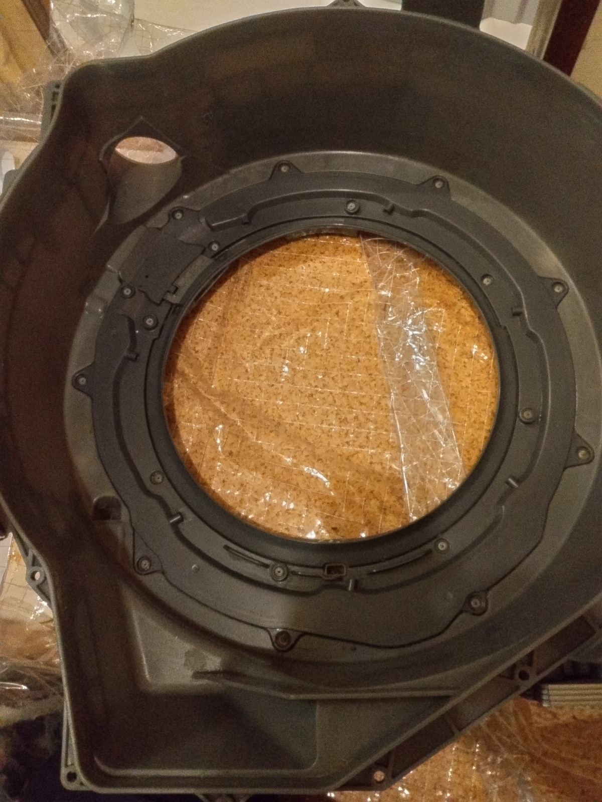 福島県いわき市の洗濯機分解クリーニングの作業後1