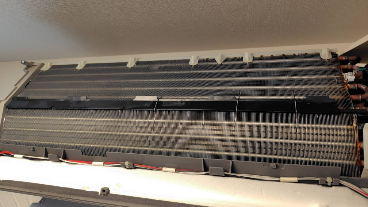 東京都豊島区のお掃除機能付きエアコンの作業後1