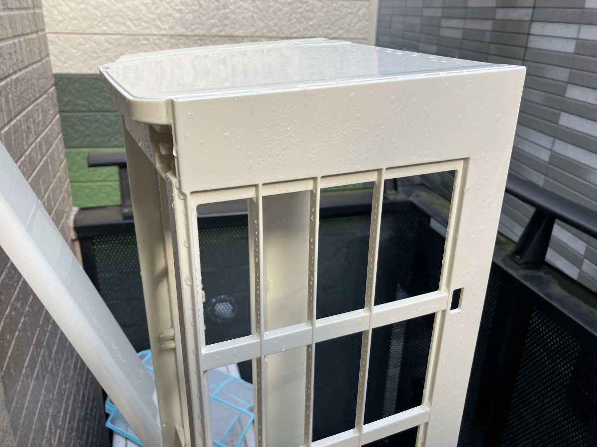 神奈川県川崎市多摩区の壁掛けエアコンの作業後1