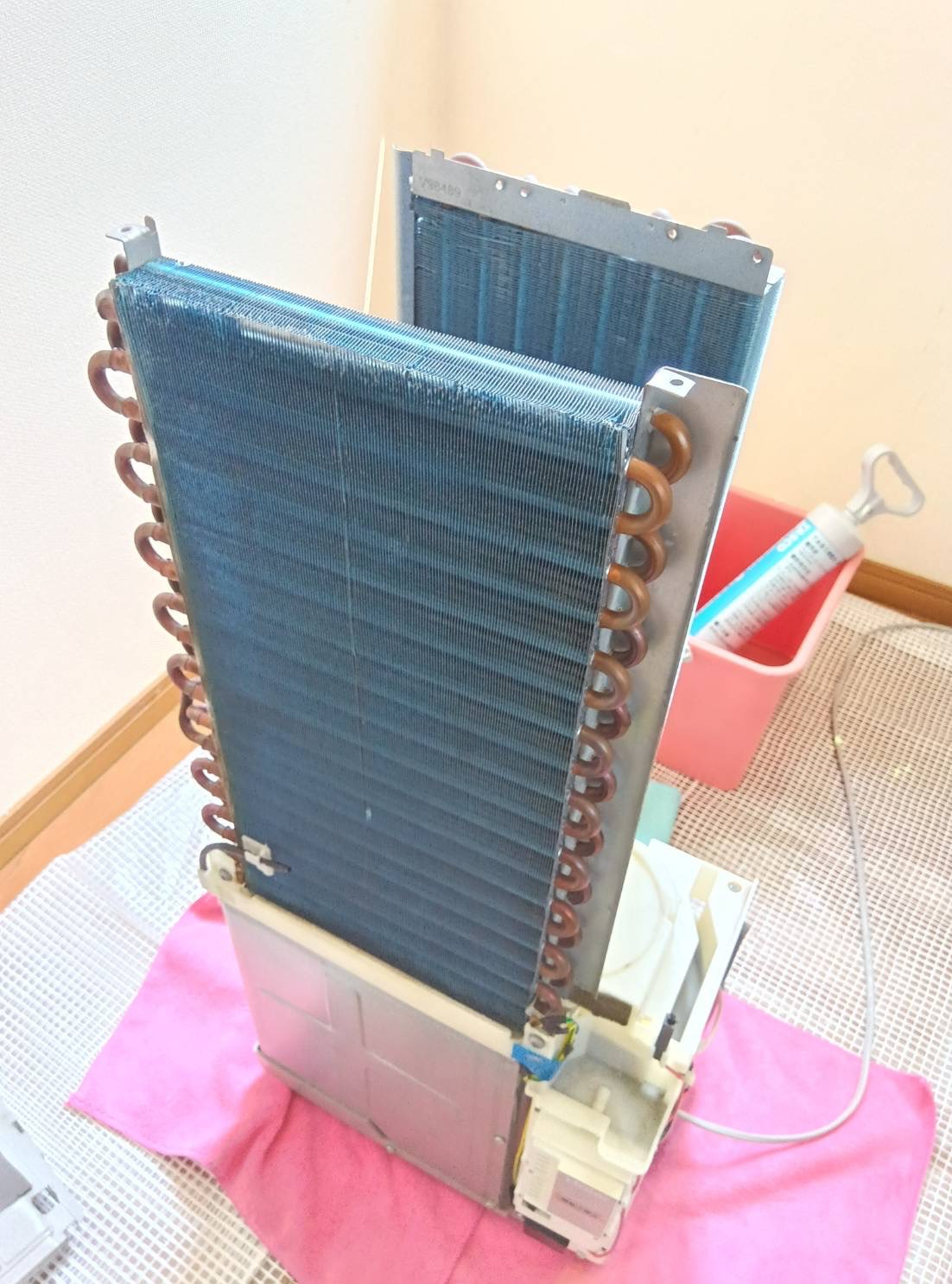 新潟県柏崎市の壁掛けエアコンの作業後1