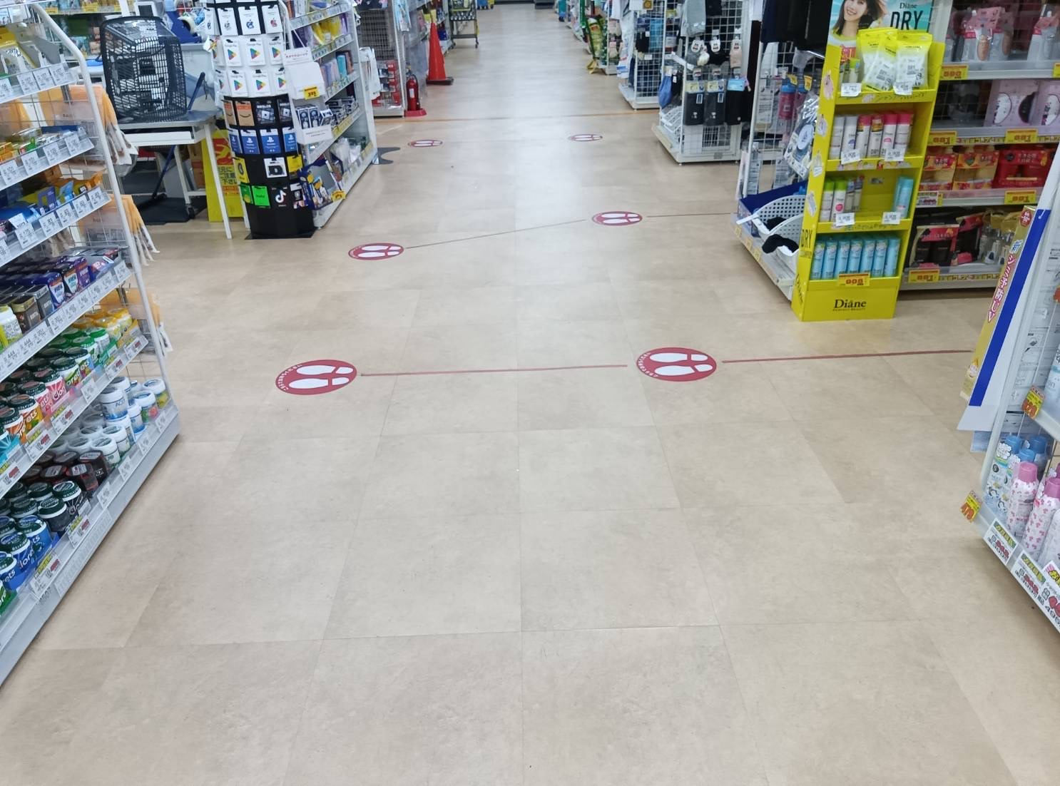 新潟県新潟市西区五十嵐一ノ町の店舗清掃の作業前1