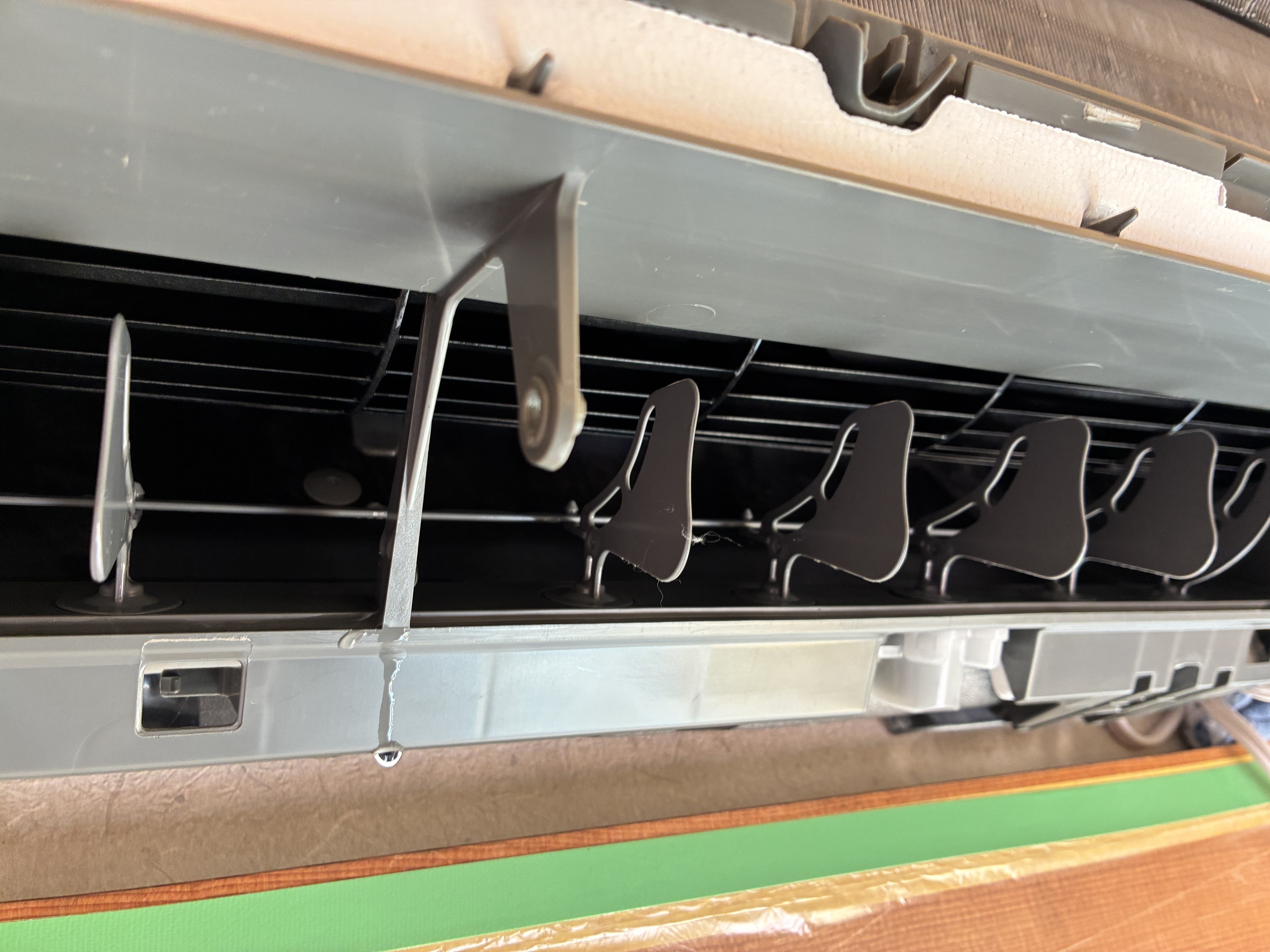 茨城県稲敷郡阿見町の壁掛けエアコンの作業後1