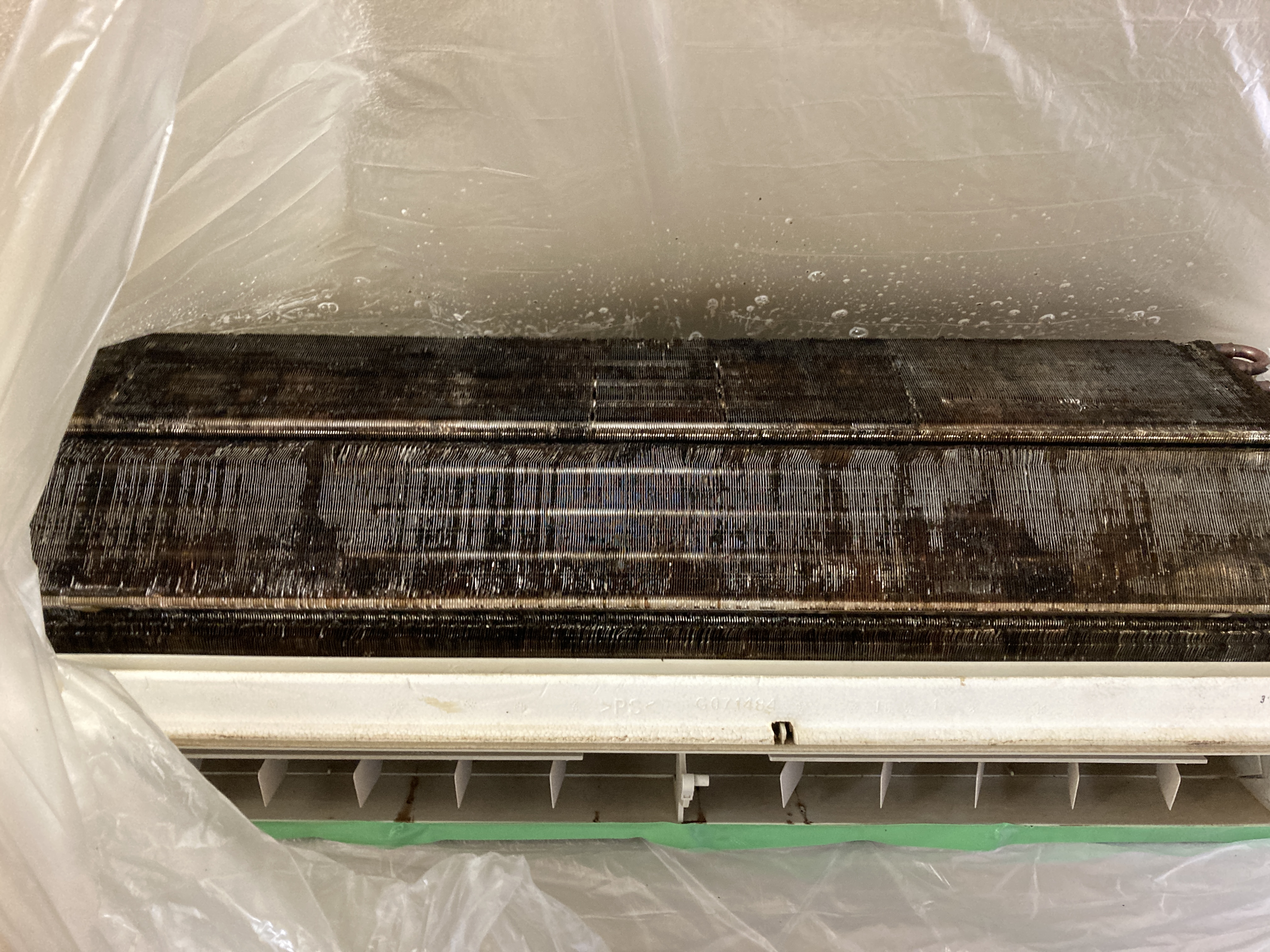 京都府京都市北区柴野下門前町の壁掛けエアコンの作業前1