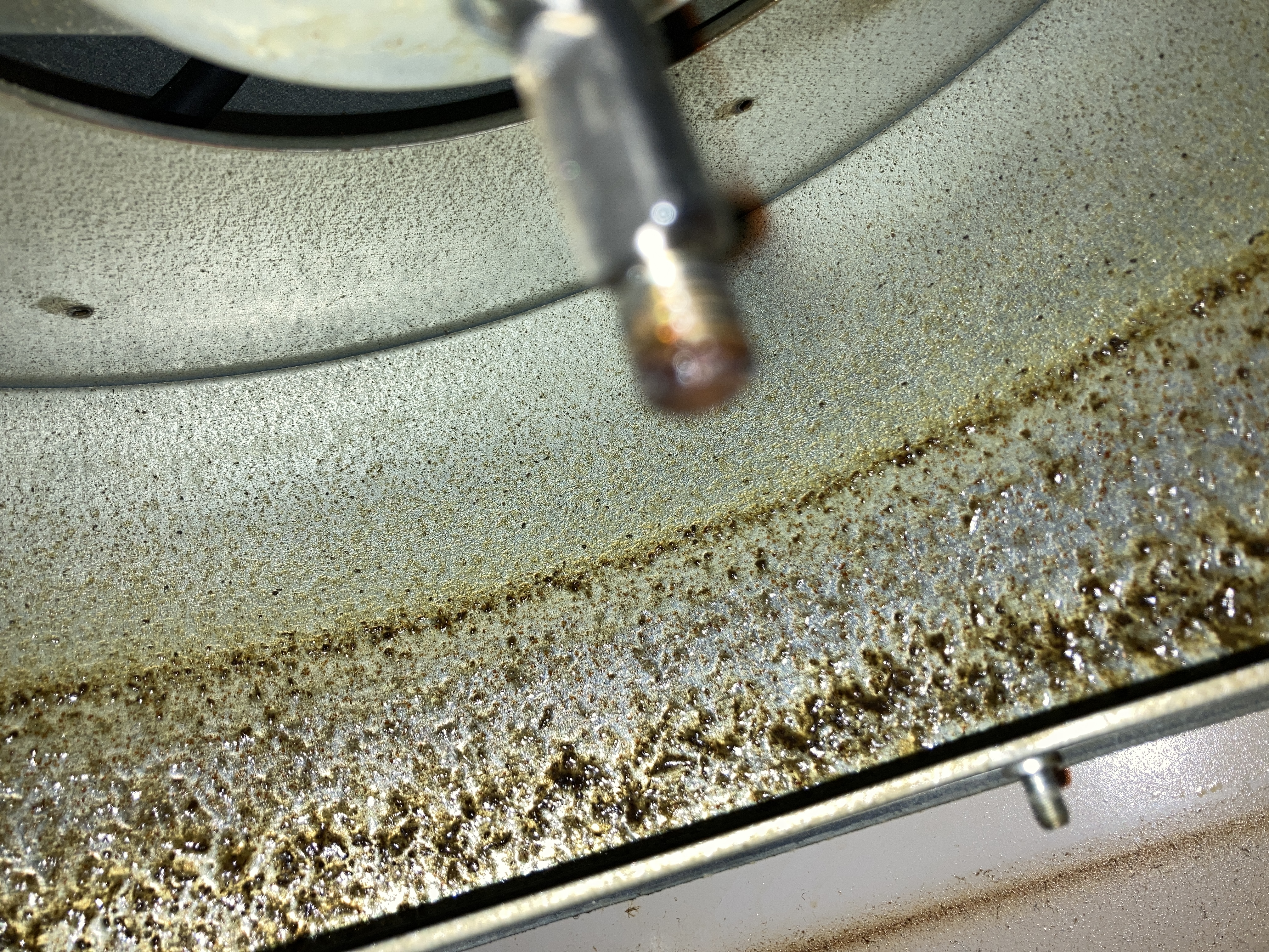 京都府京都市北区大宮北林町のレンジフードクリーニングの作業前2