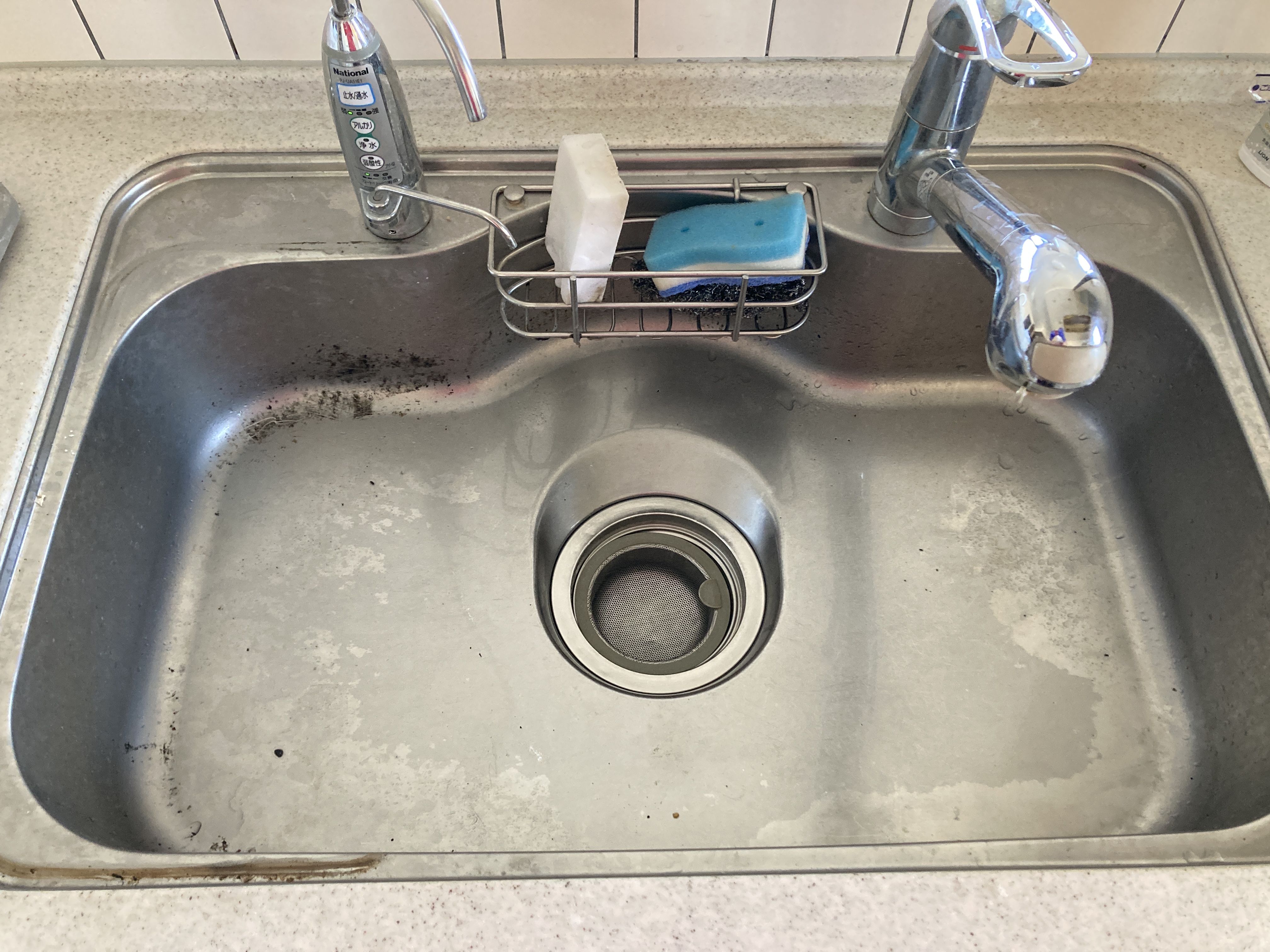 京都府京都市左京区北白川西町のレンジフードクリーニングの作業前2