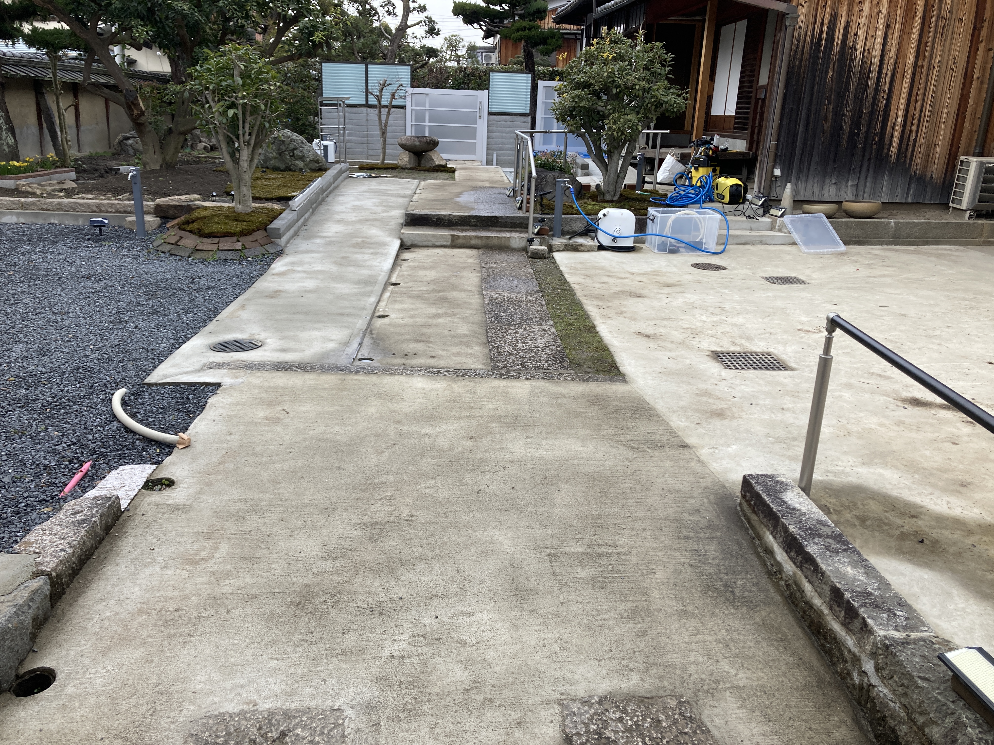 京都府京都市南区上鳥羽鍋ヶ淵町の何でもわがまま定額サービスの作業前1