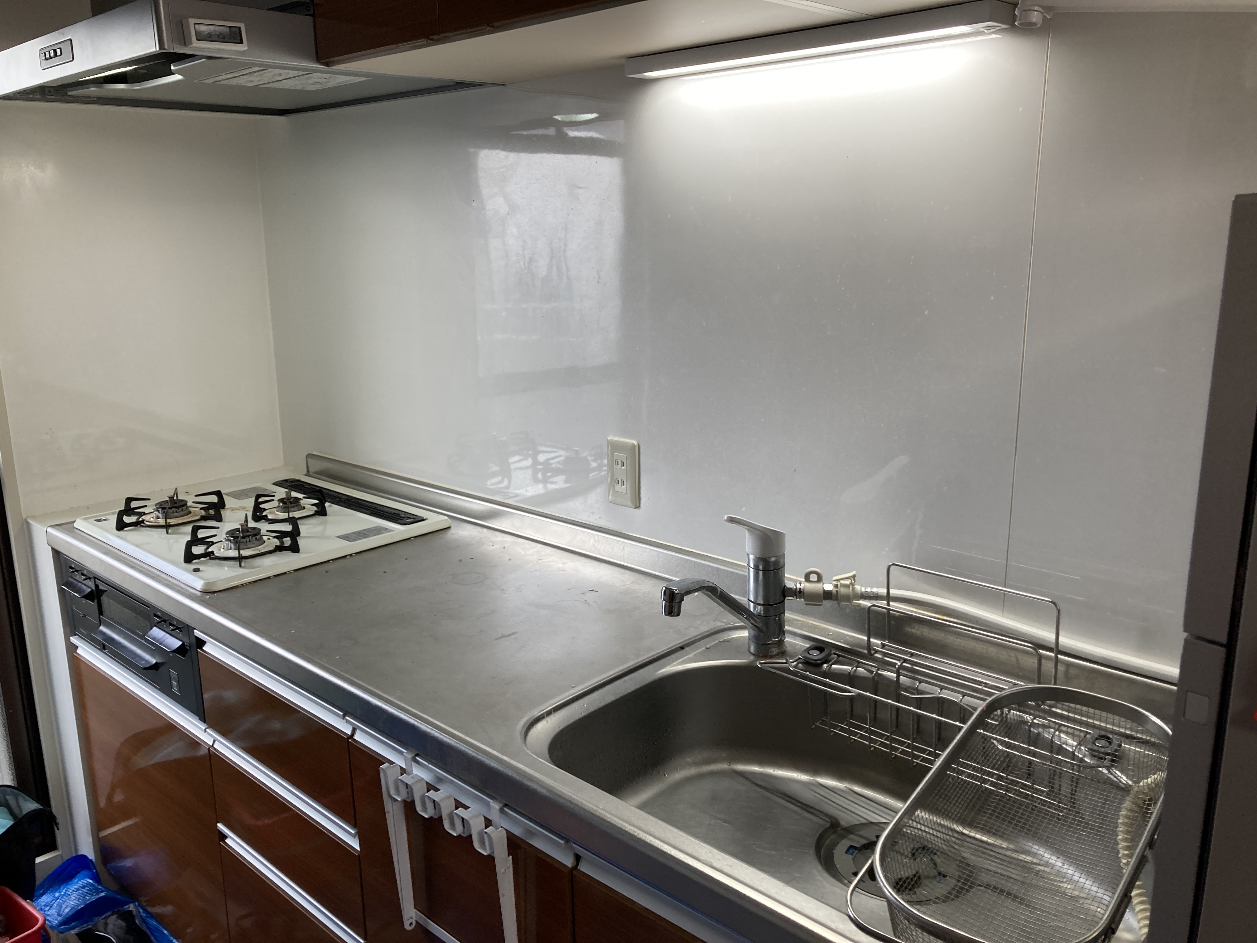 京都府長岡京市天神のキッチンクリーニングの作業前3