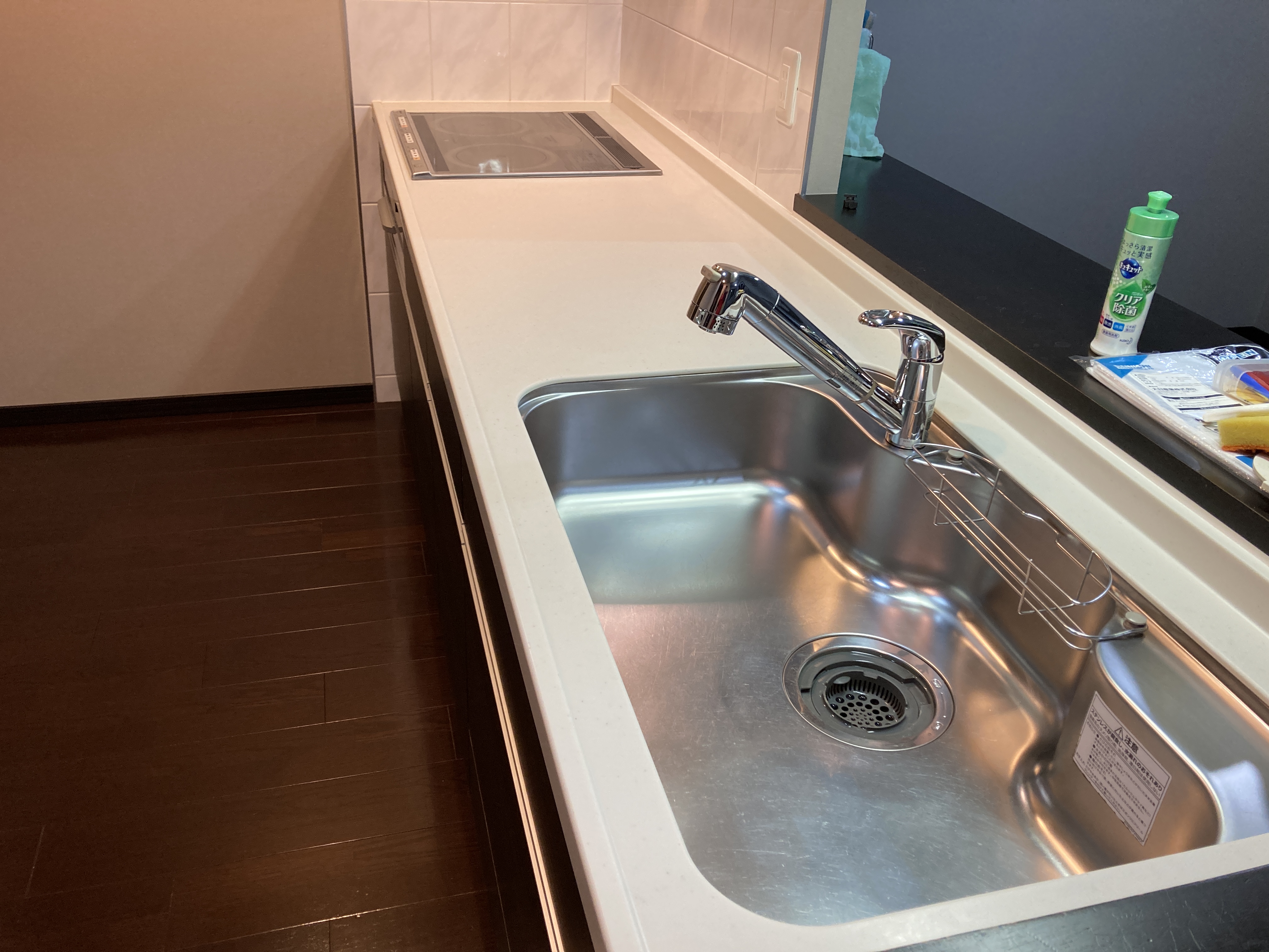 京都府向日市寺戸町向畑のキッチンクリーニングの作業後3