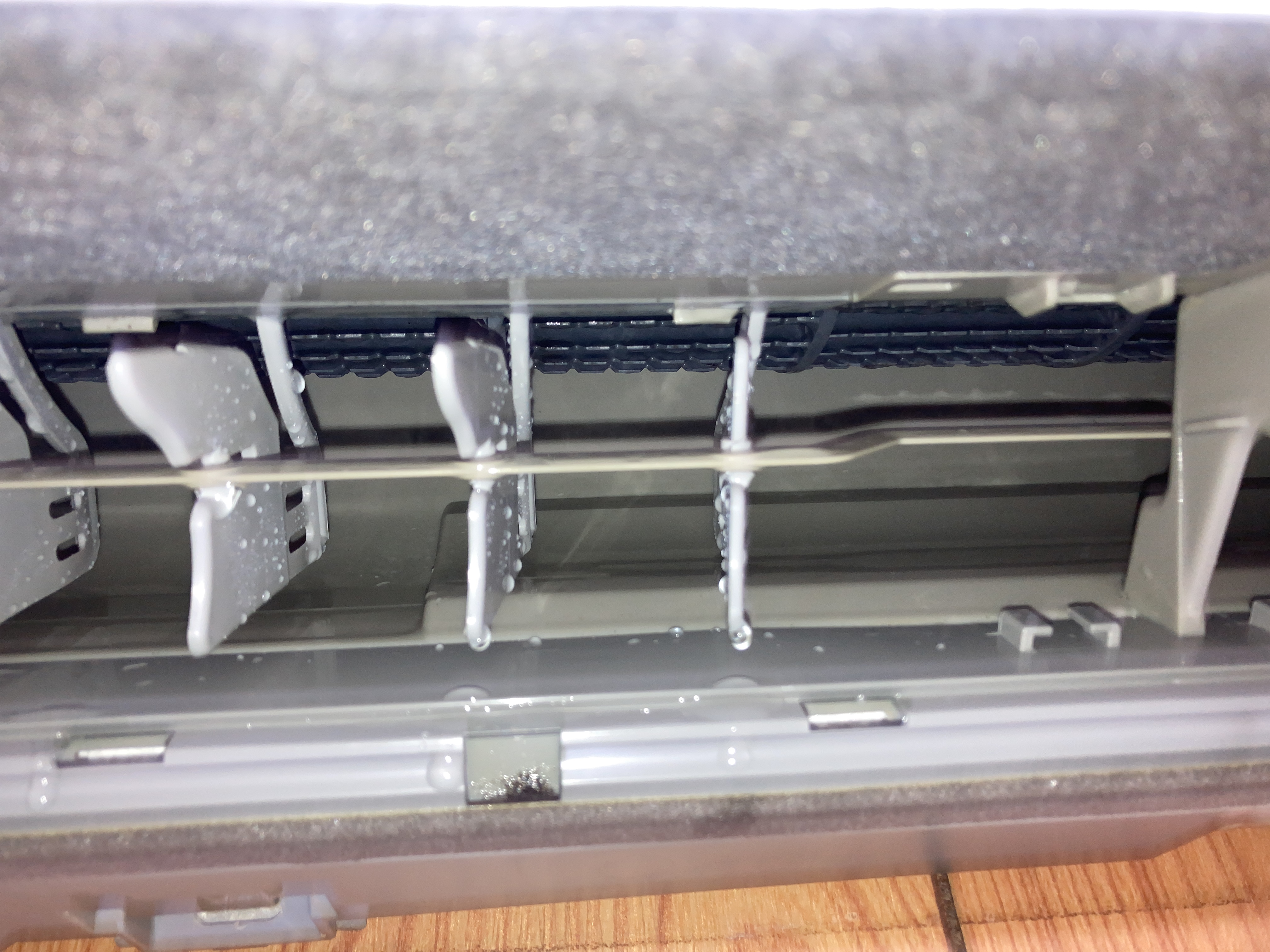 京都府京都市南区東九条西明田町のお掃除機能付きエアコンの作業後3