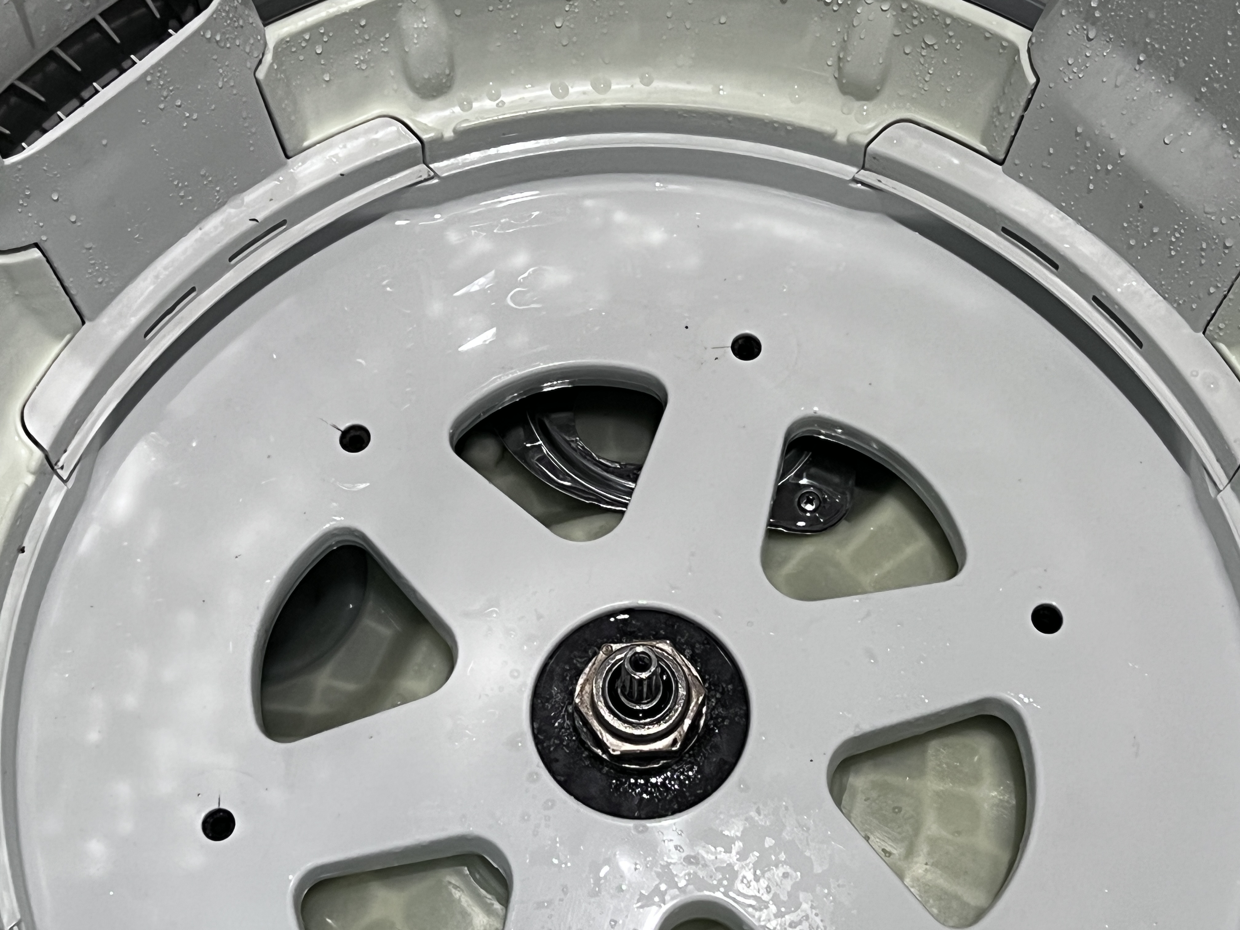 千葉県印西市印西市の洗濯機分解クリーニングの作業後2