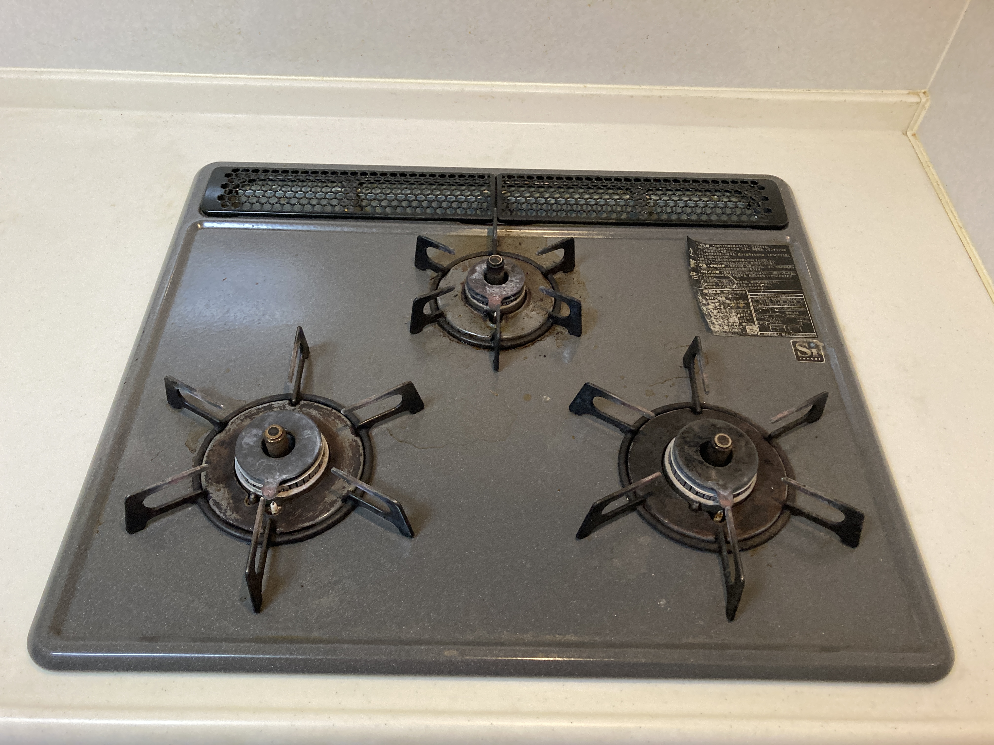 京都府長岡京市久貝のキッチンクリーニングの作業前1