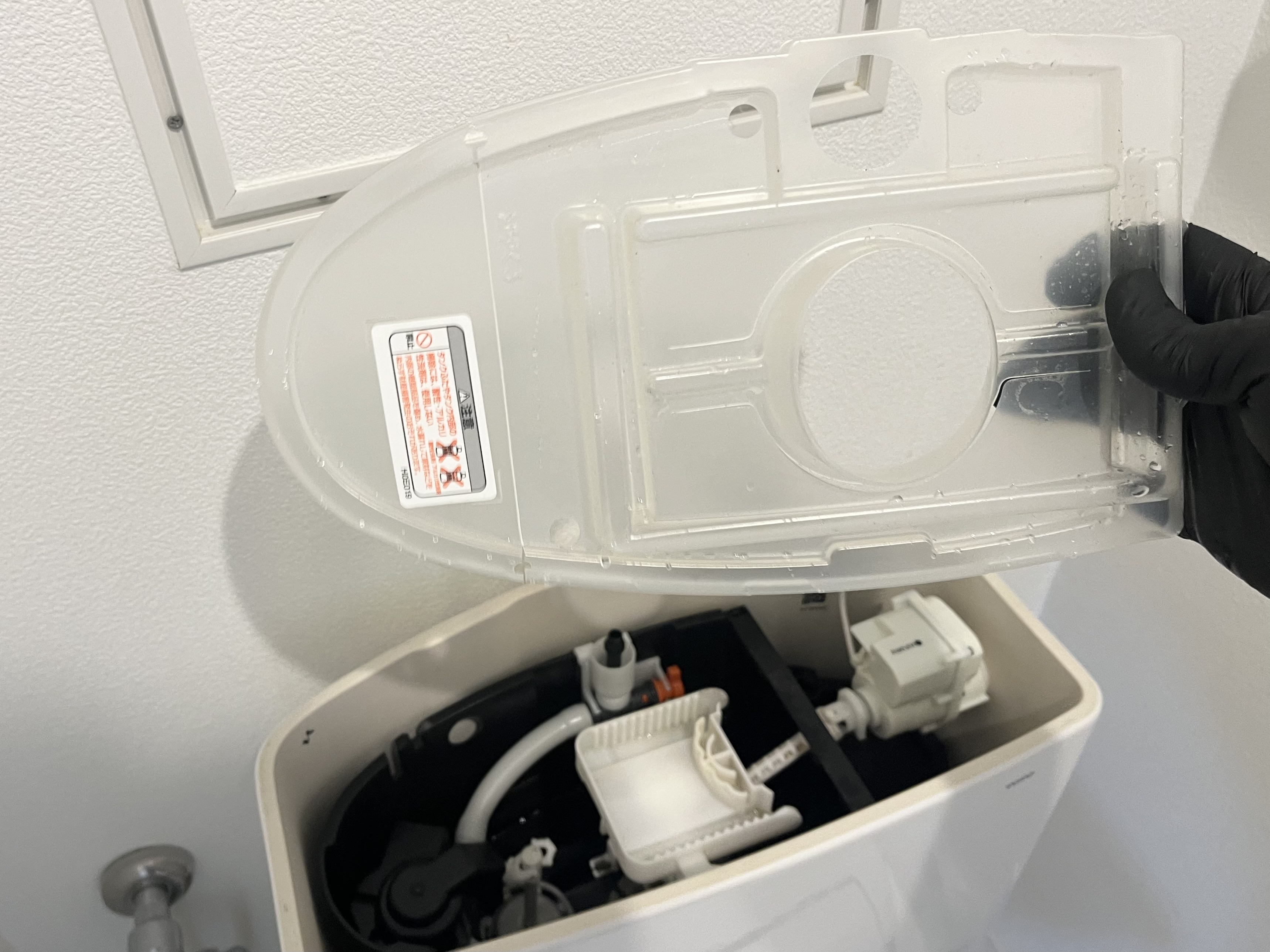 青森県弘前市のトイレクリーニングの作業後1