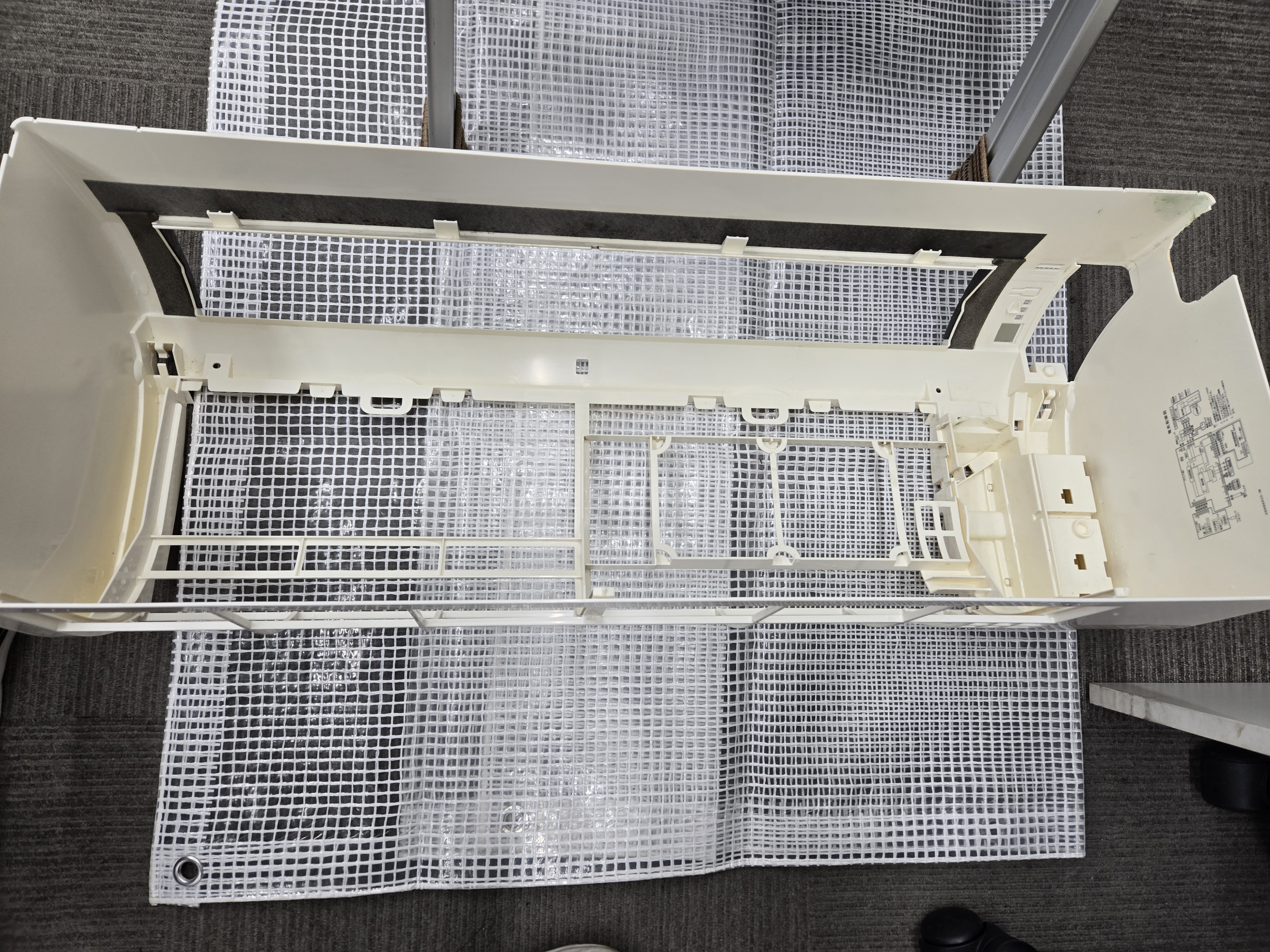 東京都武蔵野市の壁掛けエアコンの作業後1