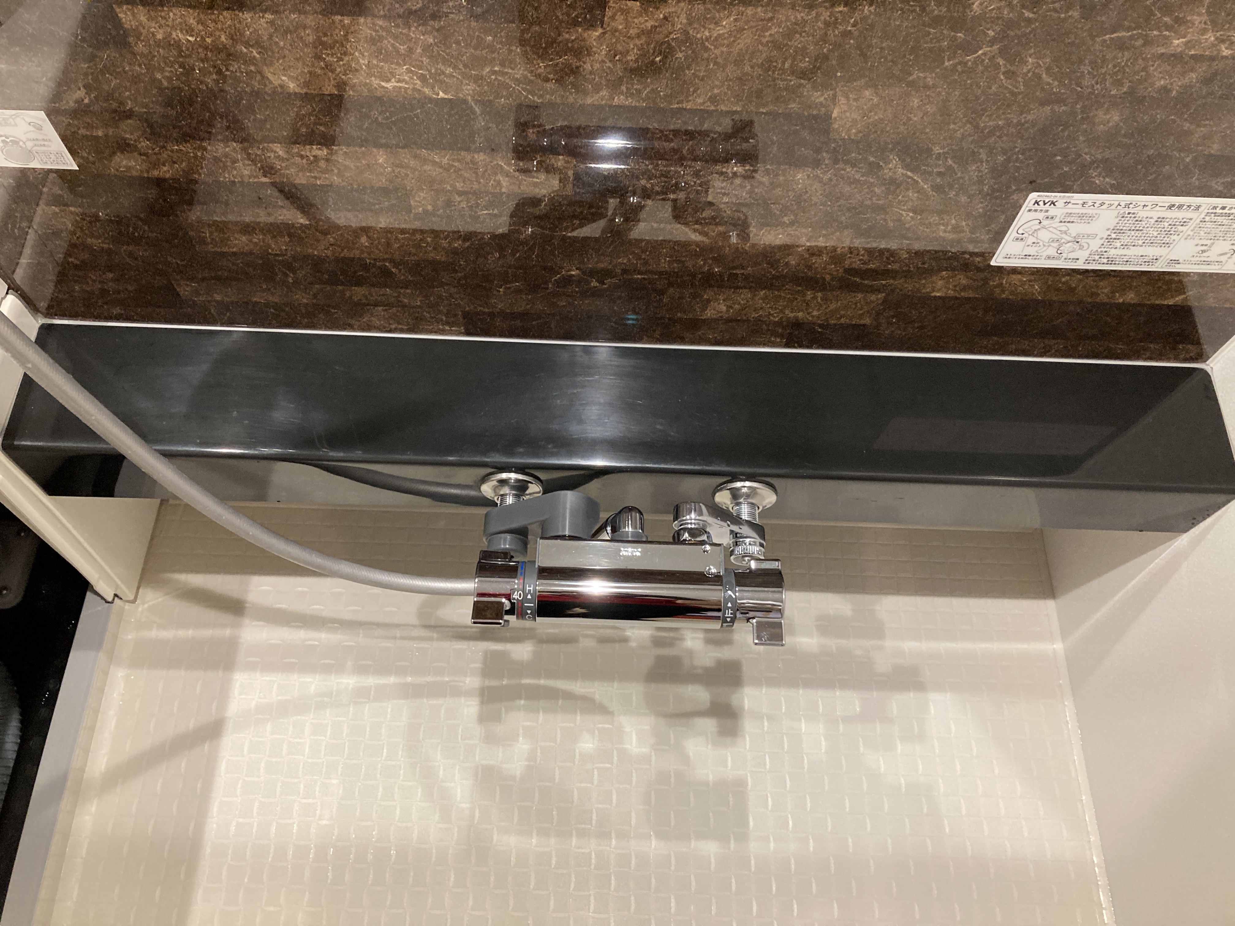 京都府京都市中京区亀屋町の浴室・お風呂クリーニングの作業後1