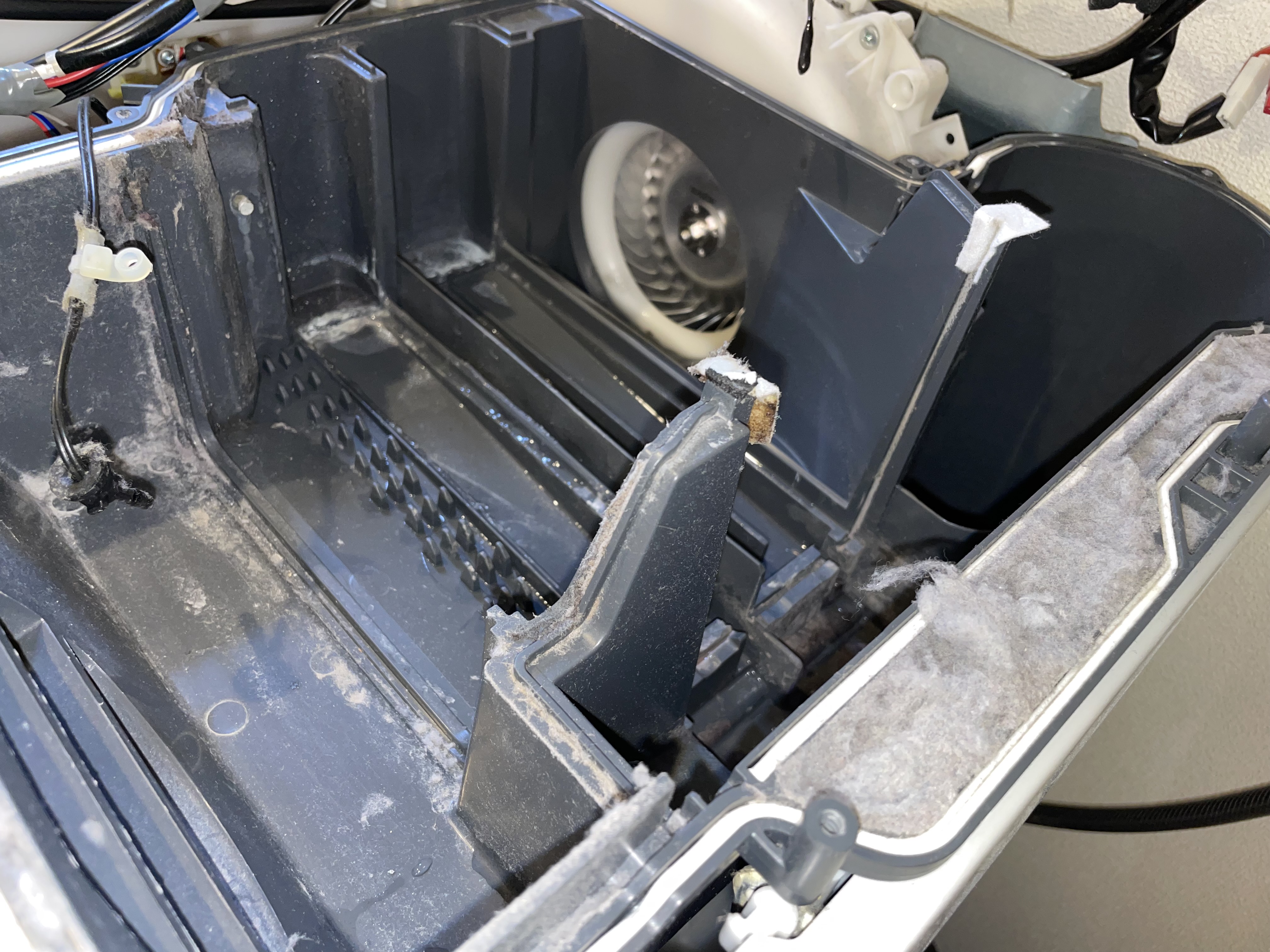 愛知県名古屋市東区の洗濯機分解クリーニングの作業前3