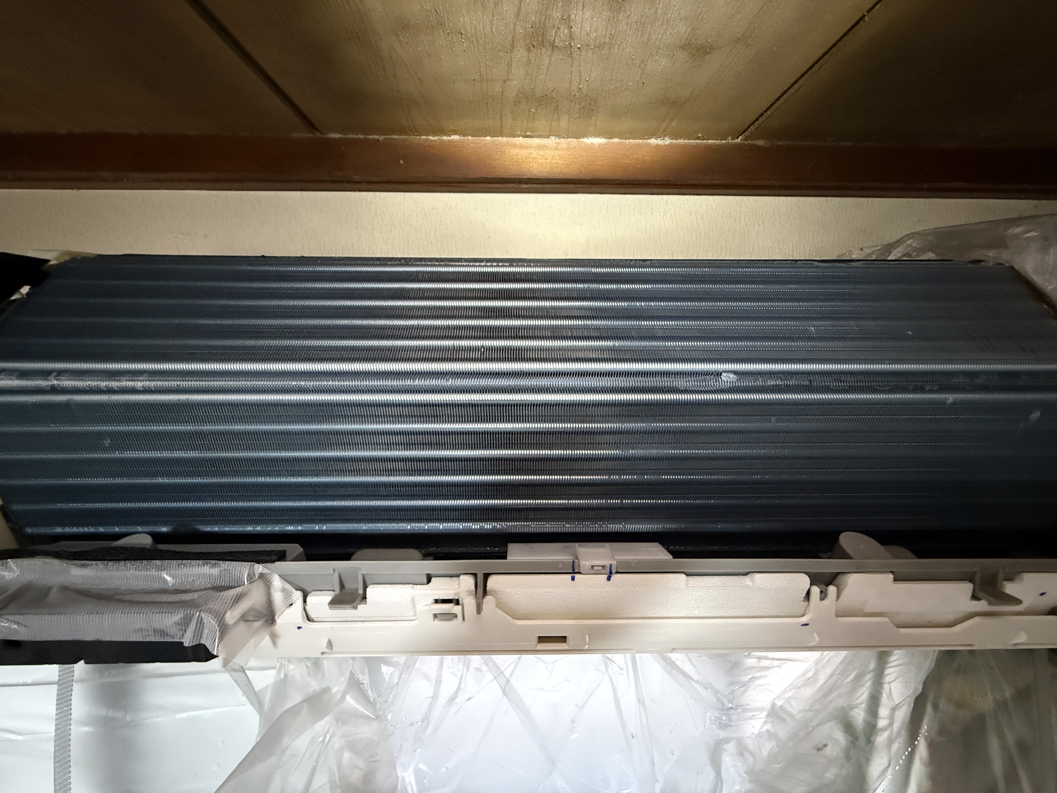 東京都足立区の壁掛けエアコンの作業後1