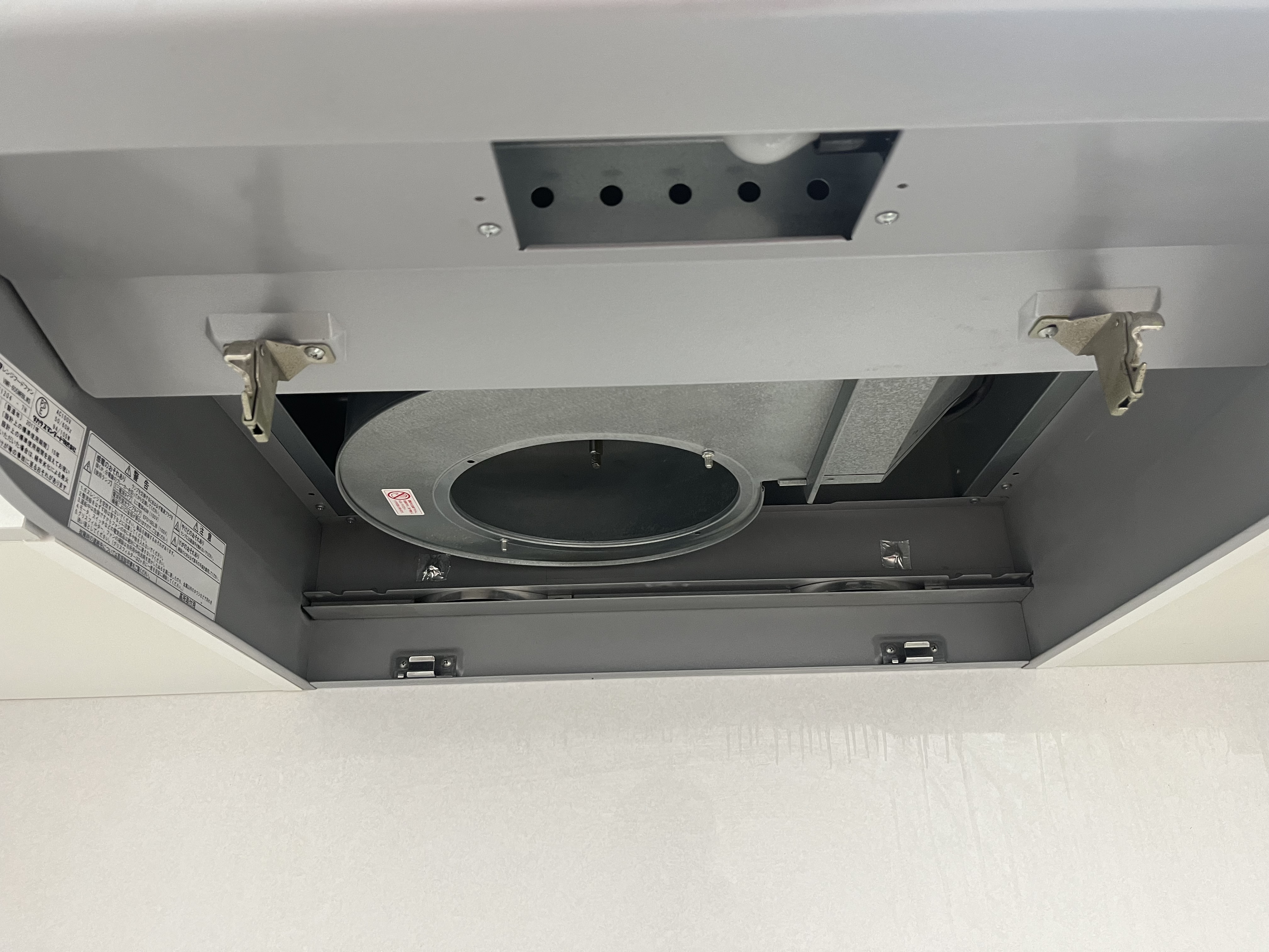 福島県いわき市のレンジフードクリーニングの作業後2