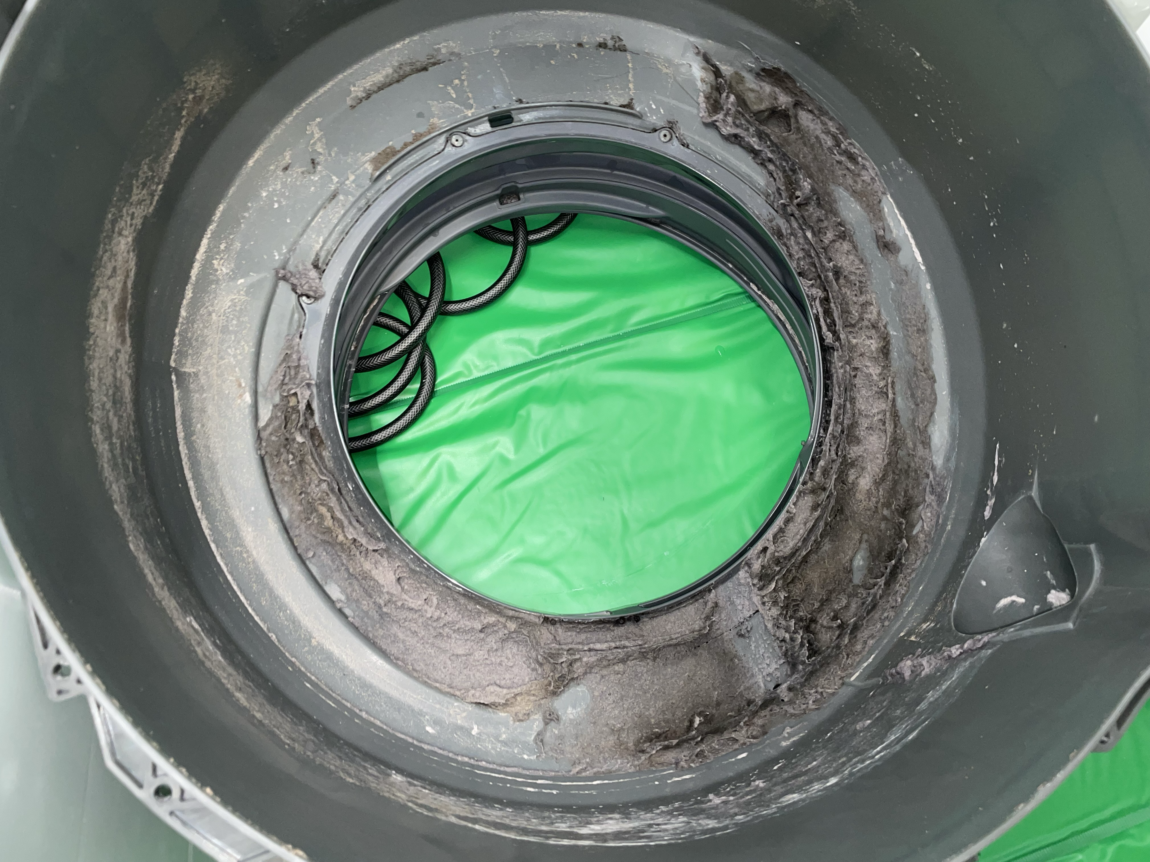 愛知県名古屋市名東区引山の洗濯機分解クリーニングの作業前2