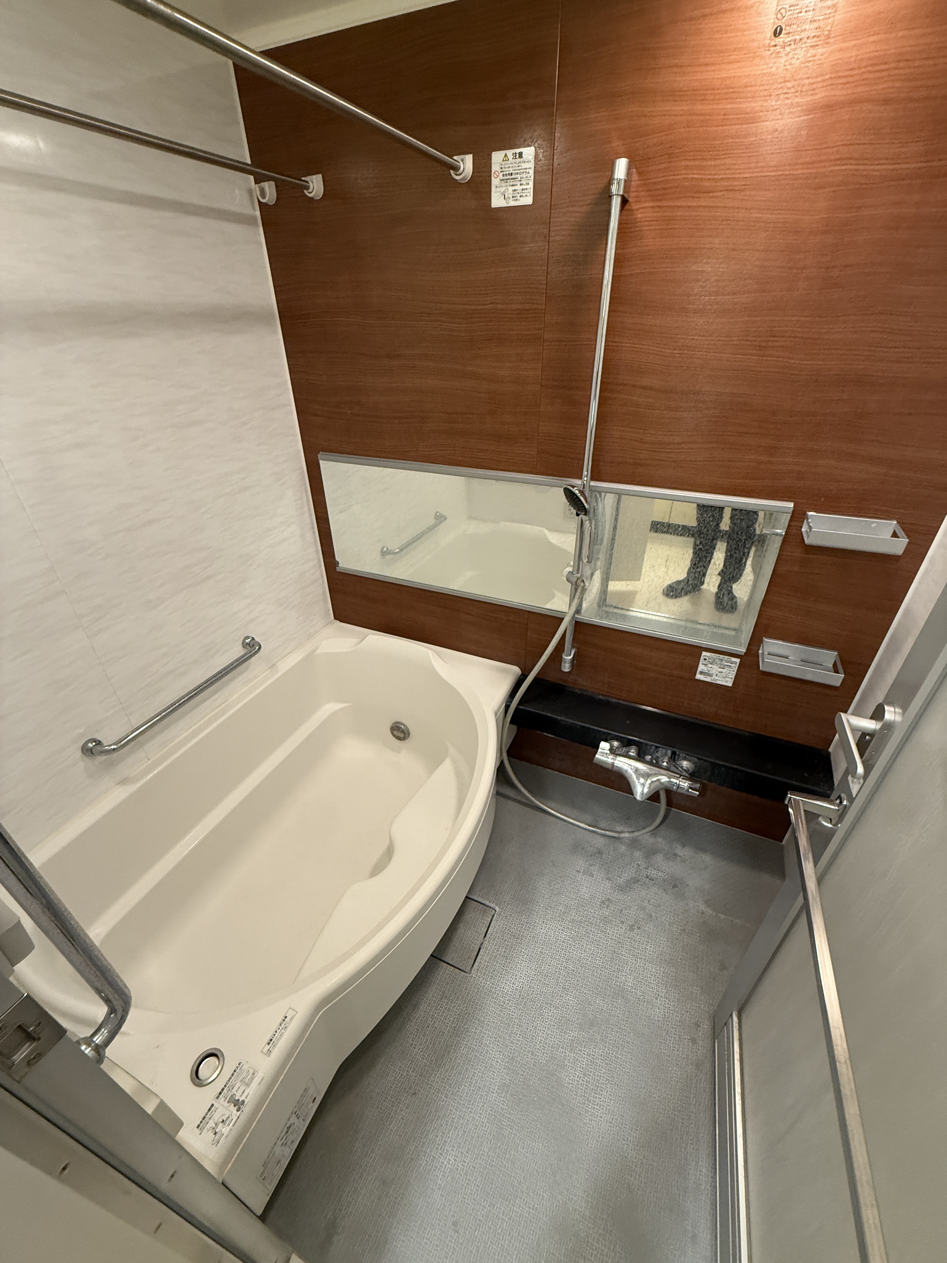 東京都文京区小石川の賃貸住宅退去後の原状回復クリーニングの作業前1