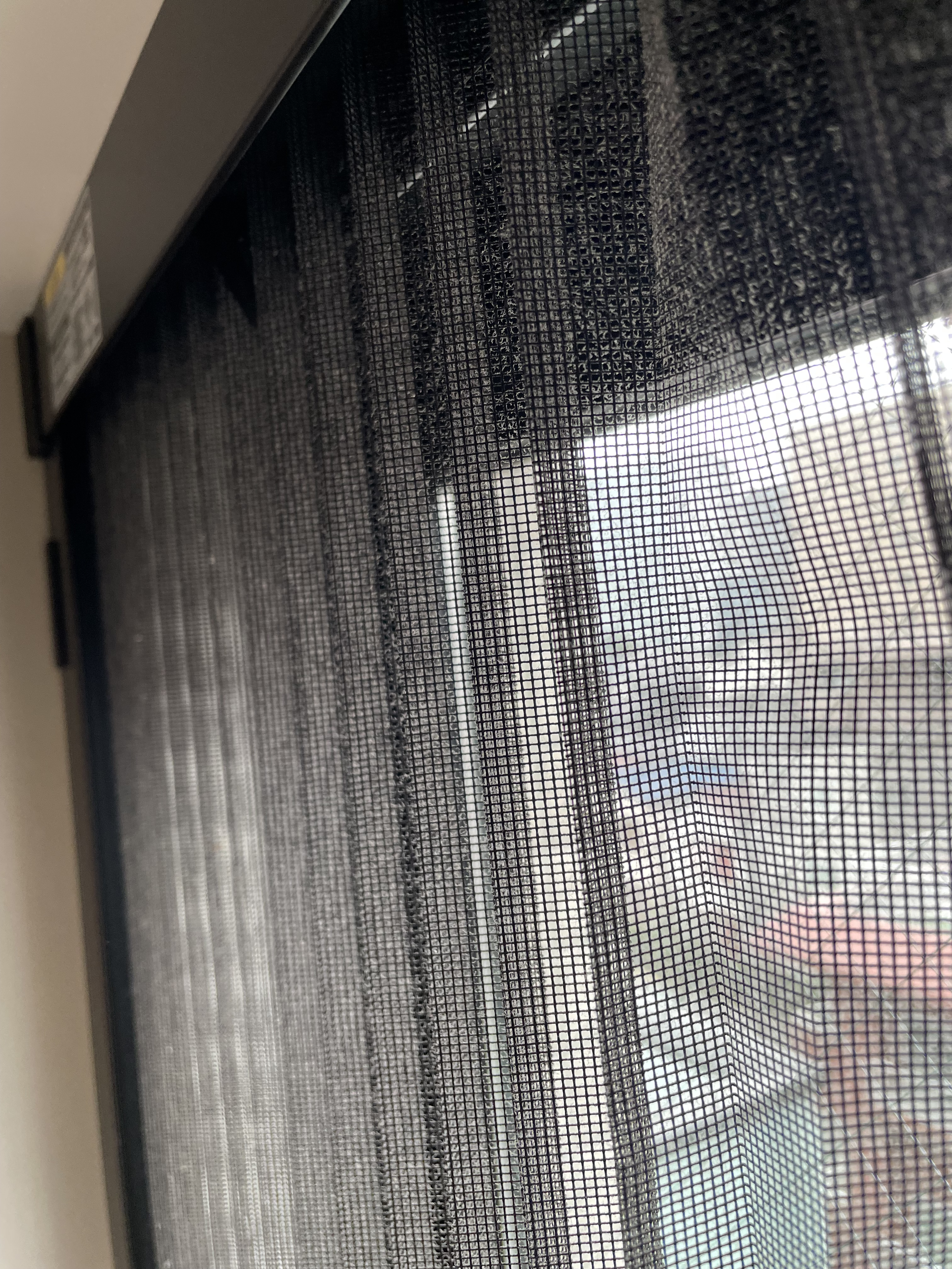 東京都江東区菊川の窓ガラス・サッシクリーニングの作業前1