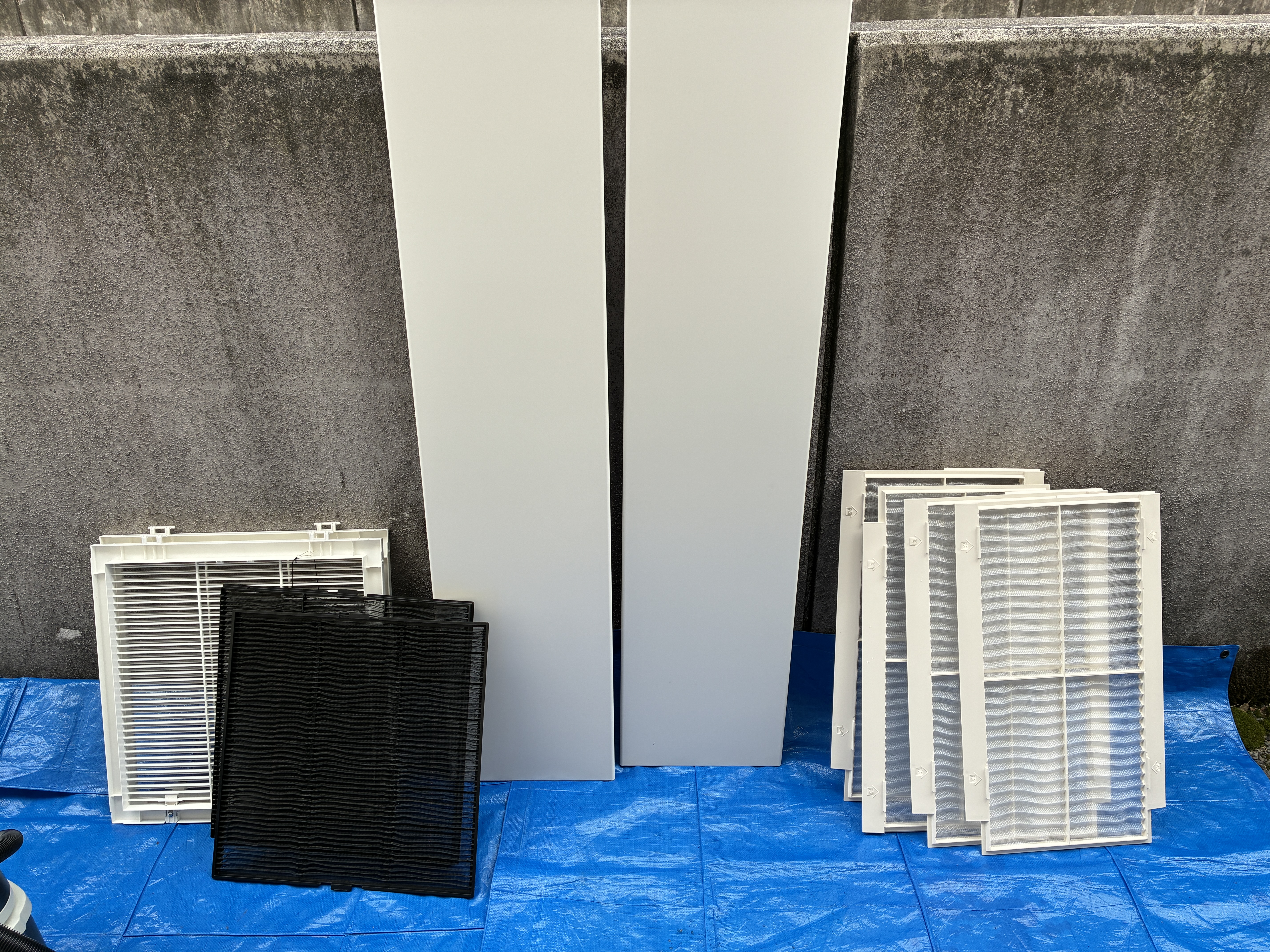 茨城県取手市の業務用天井埋め込みエアコンの作業後1