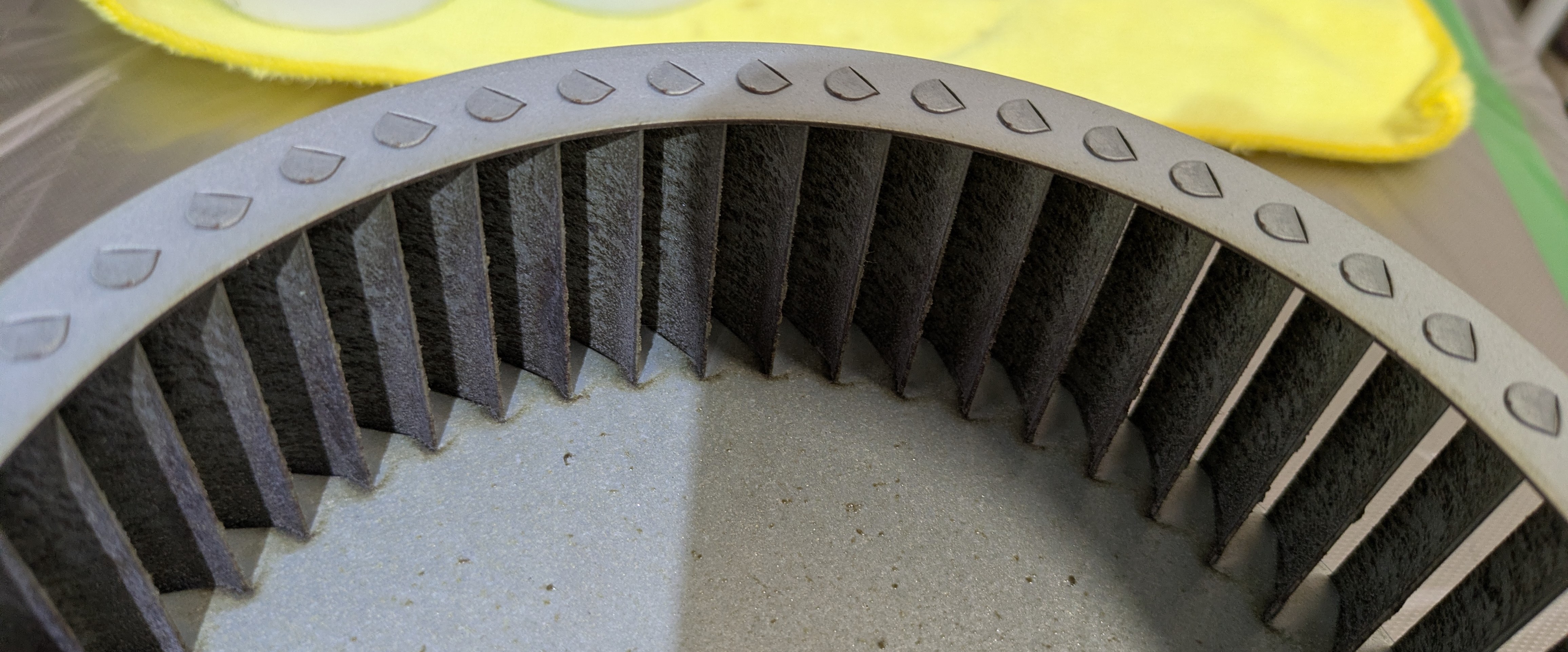 埼玉県さいたま市見沼区春野のレンジフードクリーニングの作業前1