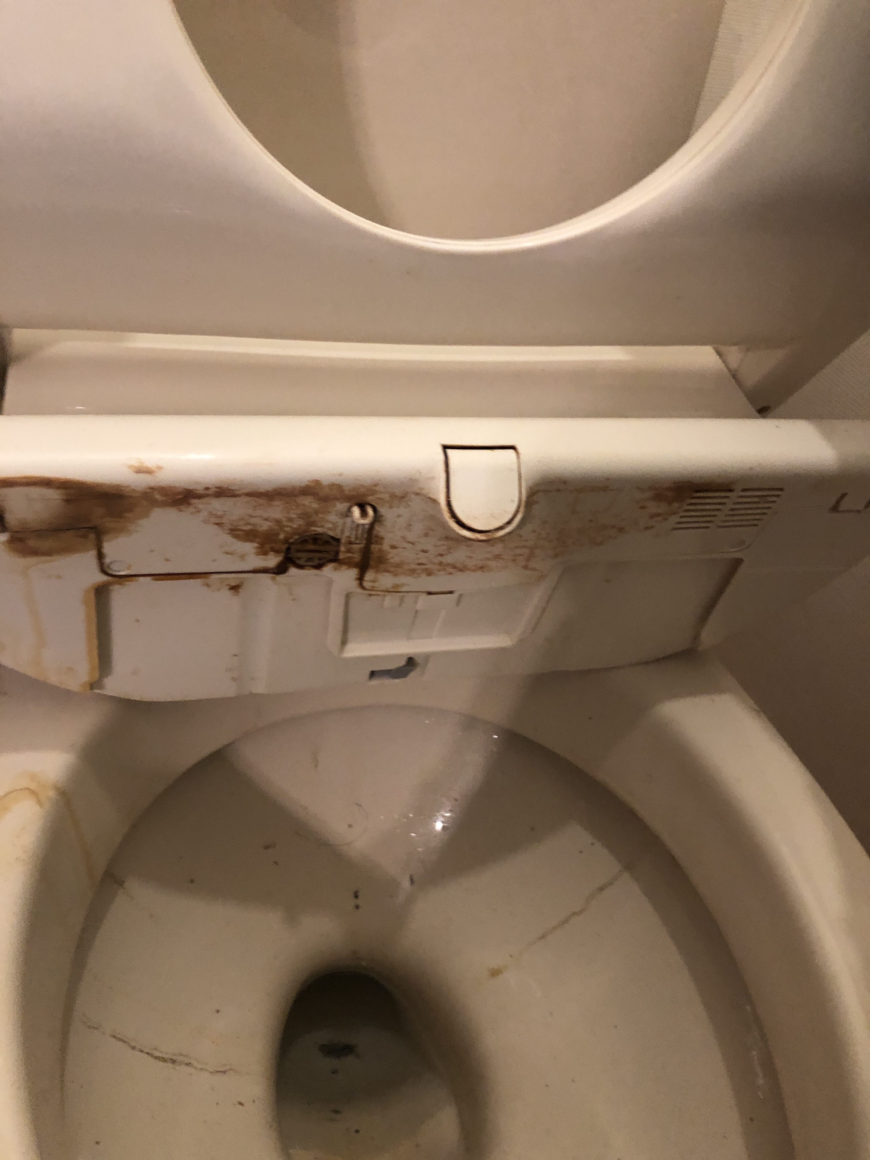 香川県高松市太田下町のトイレクリーニングの作業前1