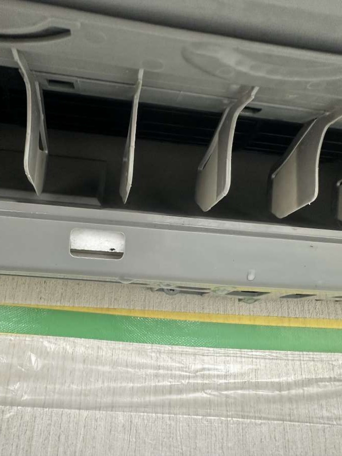 東京都葛飾区柴又の壁掛けエアコンの作業後1