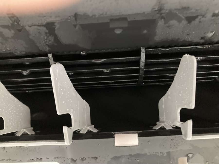 東京都江戸川区東小岩の壁掛けエアコンの作業後1