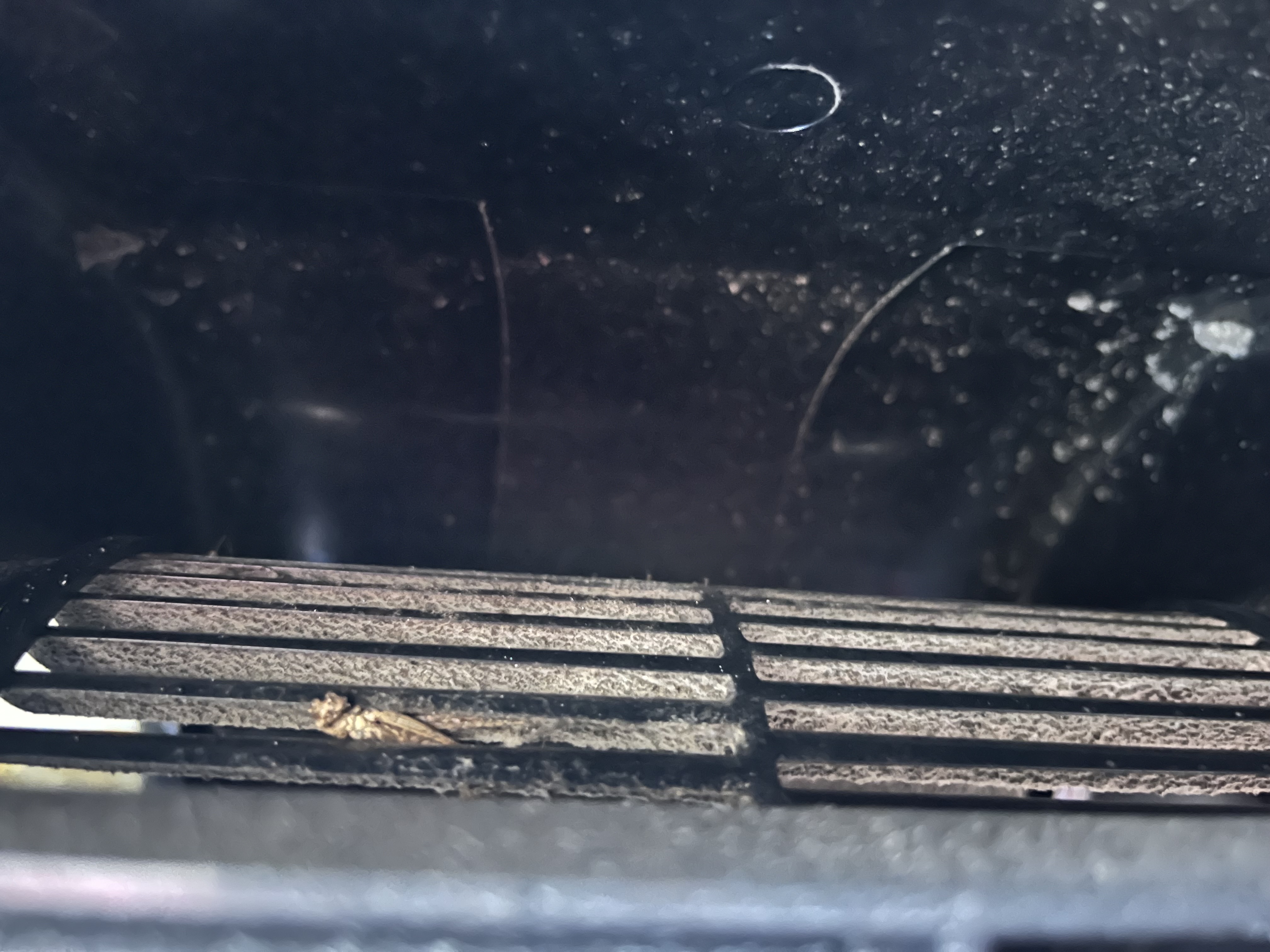 福島県双葉郡富岡町の業務用床置きエアコンの作業前2