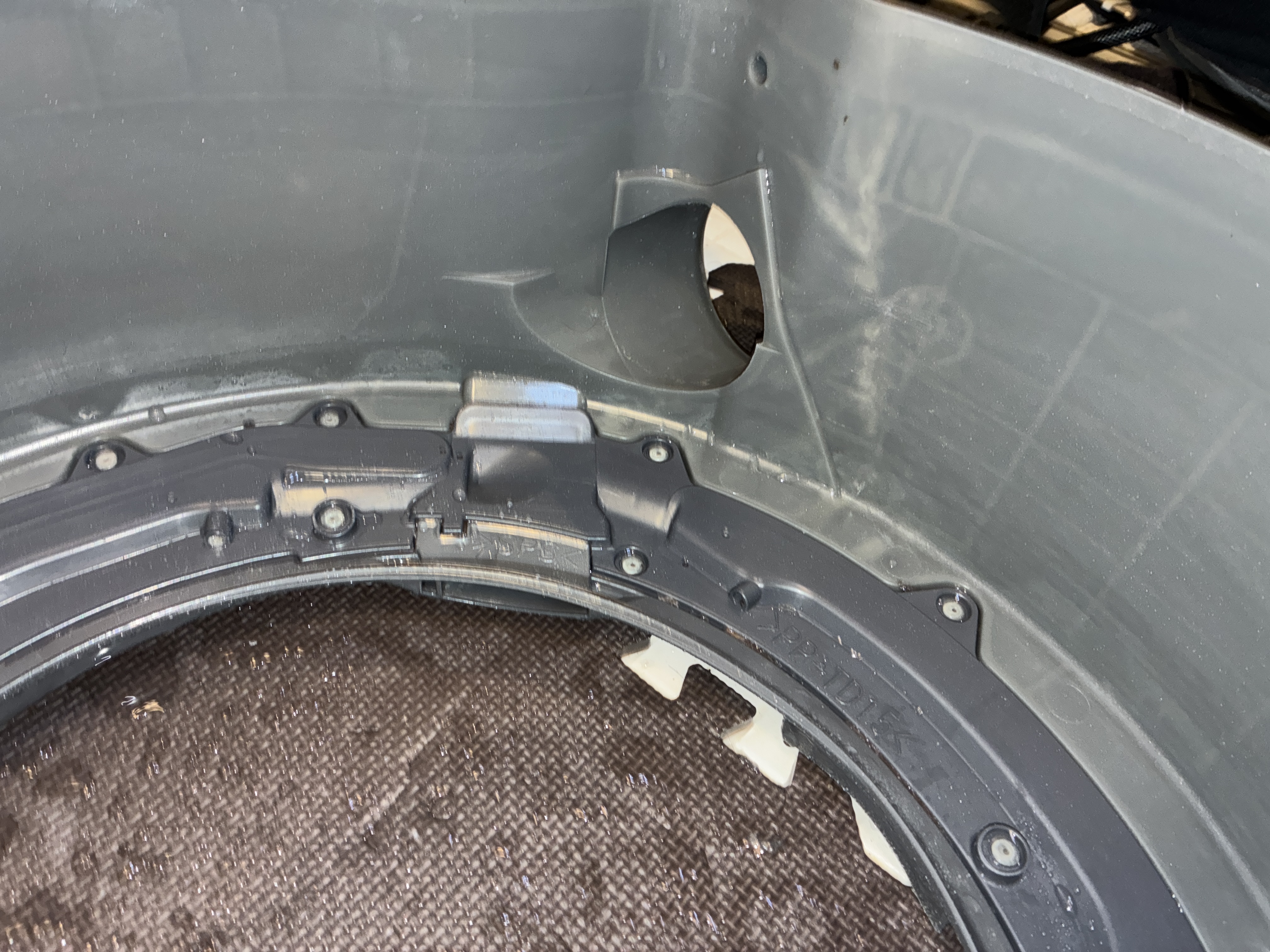 愛知県名古屋市名東区の洗濯機分解クリーニングの作業後3