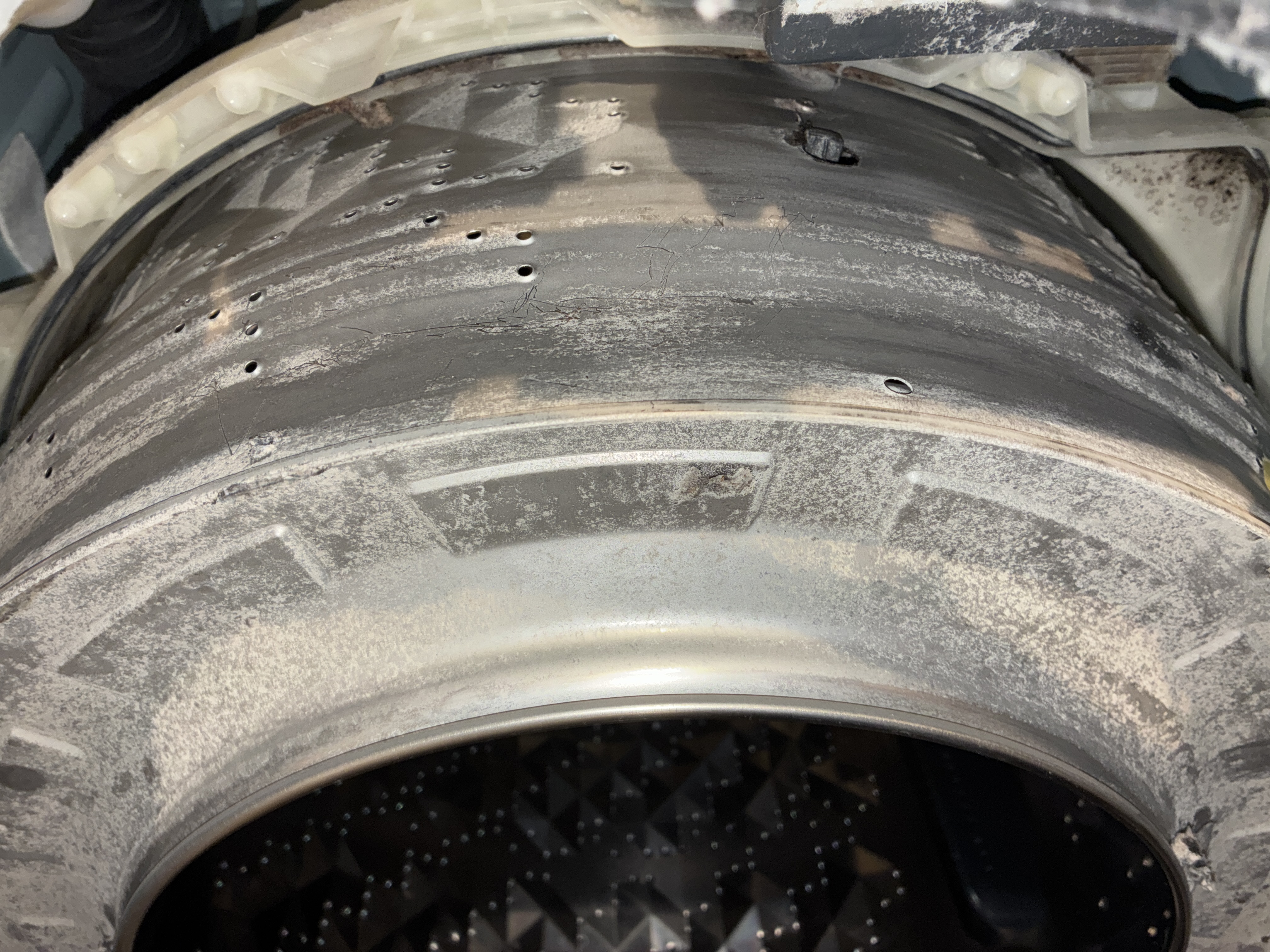 愛知県名古屋市名東区の洗濯機分解クリーニングの作業前1