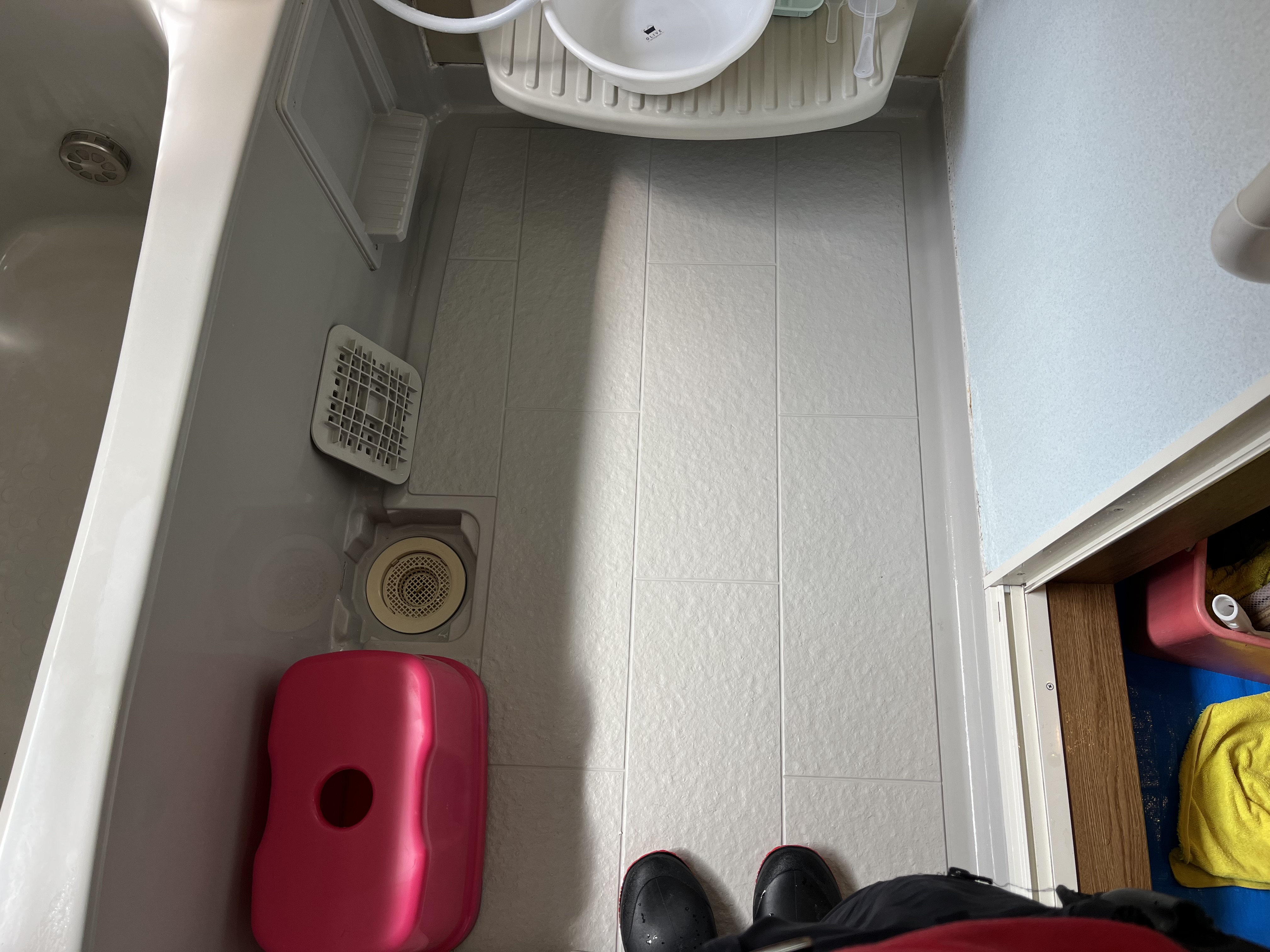 京都府京都市北区衣笠赤阪町の浴室・お風呂クリーニングの作業後1