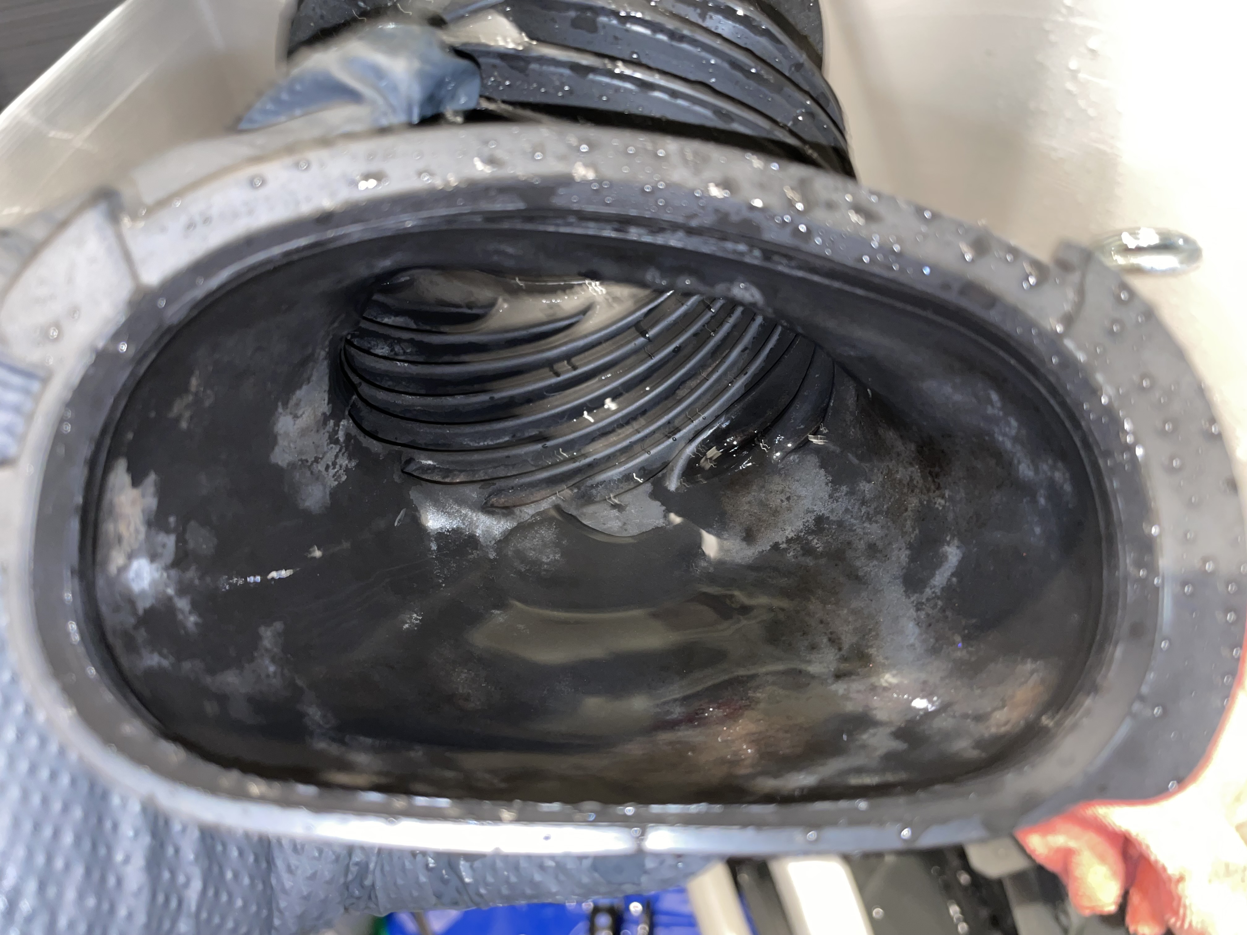 愛知県名古屋市千種区松軒の洗濯機分解クリーニングの作業後2