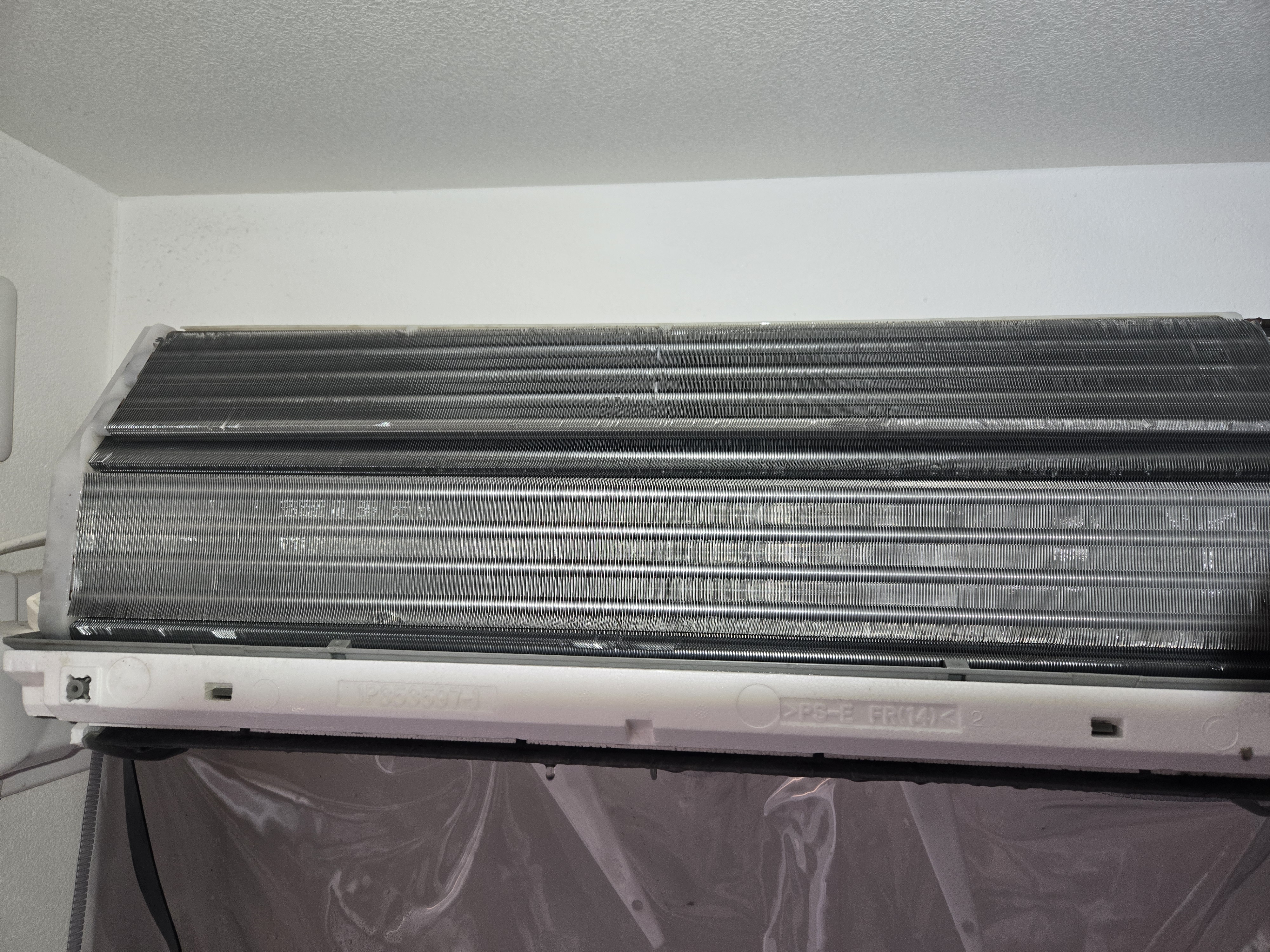 東京都中野区の壁掛けエアコンの作業後1