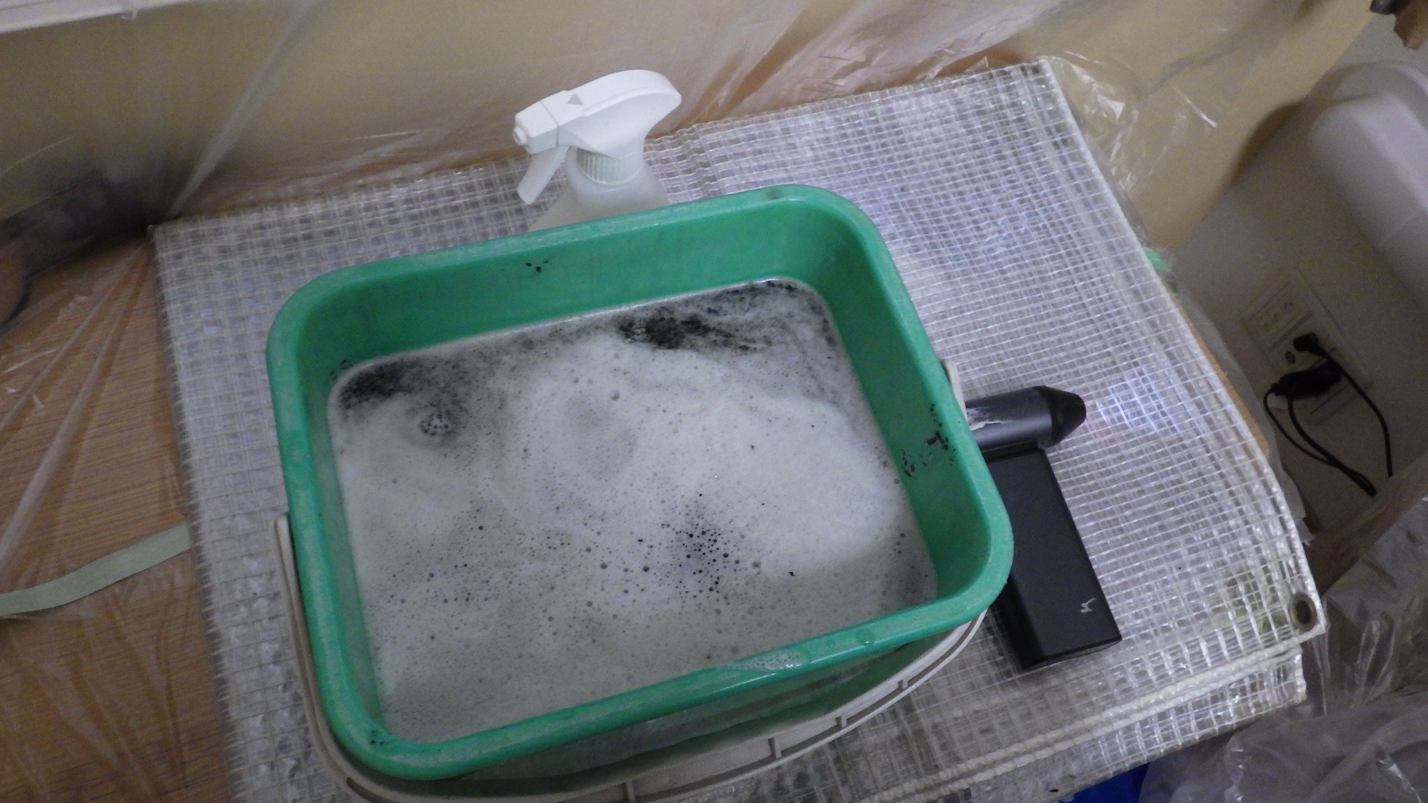 東京都品川区品川区戸越のお掃除機能付きエアコンの作業後2