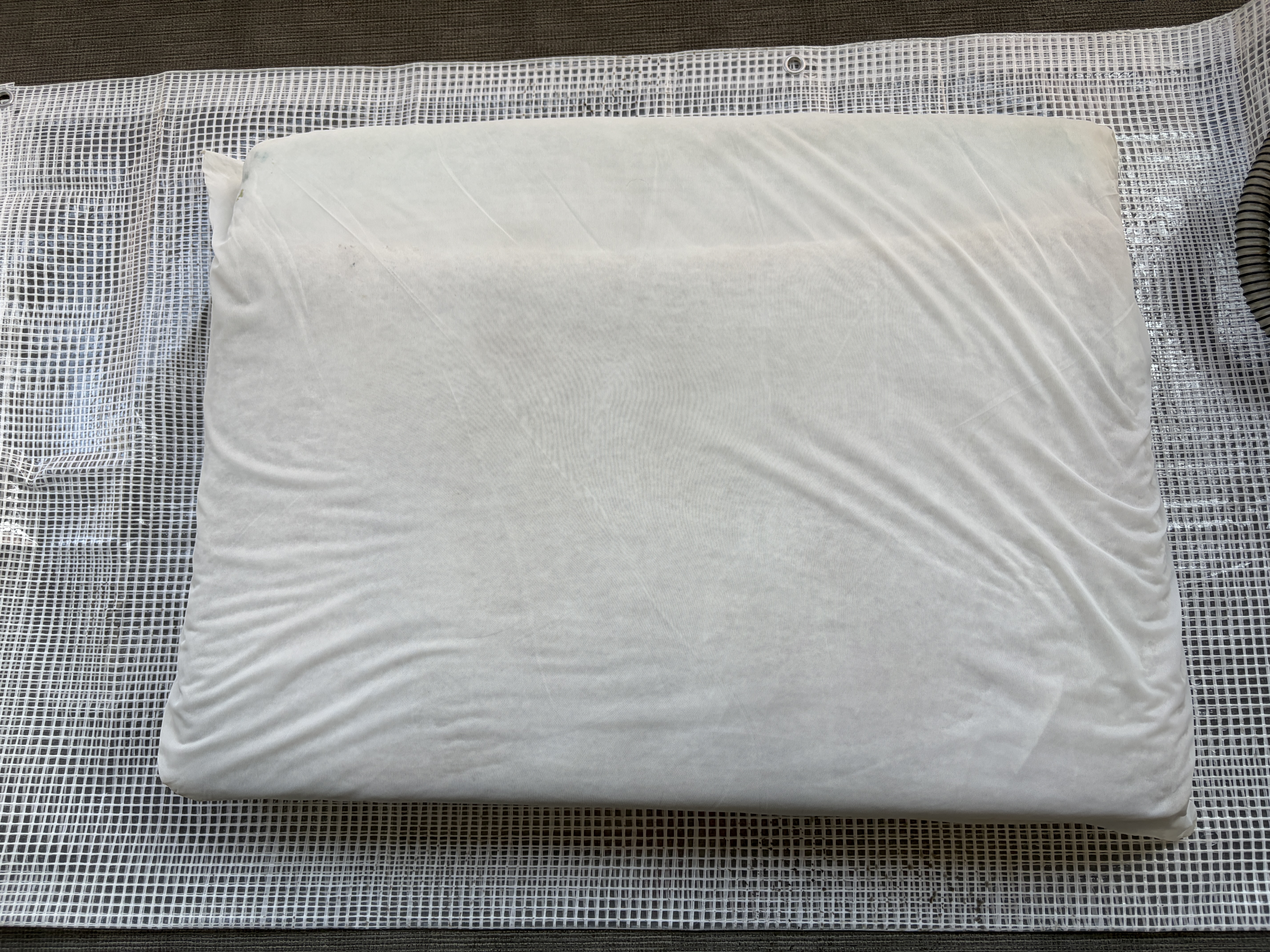 兵庫県西宮市仁川町のベッドマットレスクリーニングの作業後1