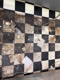 東京都世田谷区下北沢の飲食店清掃の作業前1