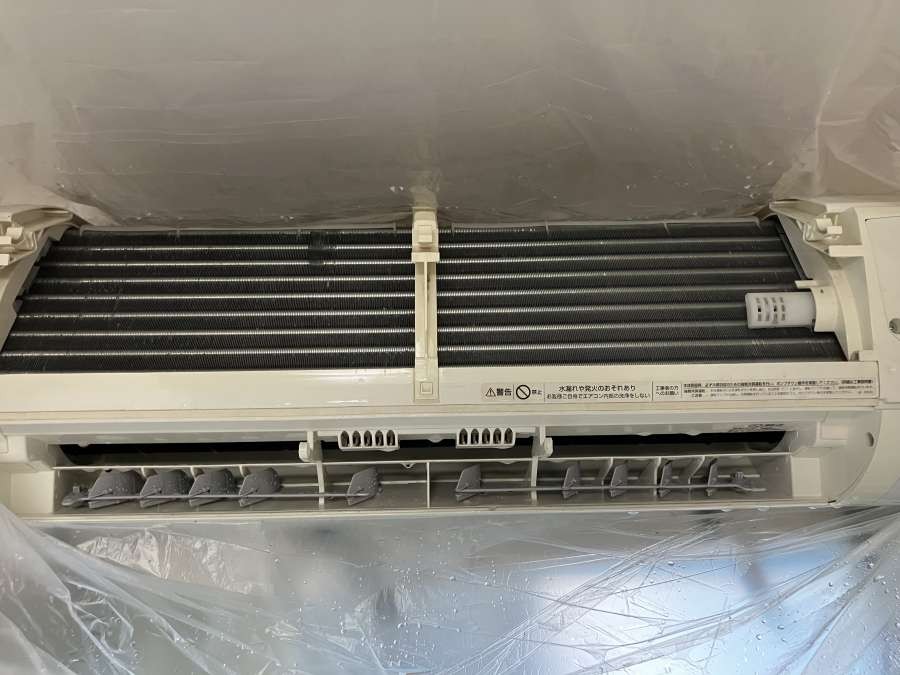 東京都中央区月島の壁掛けエアコンの作業後1