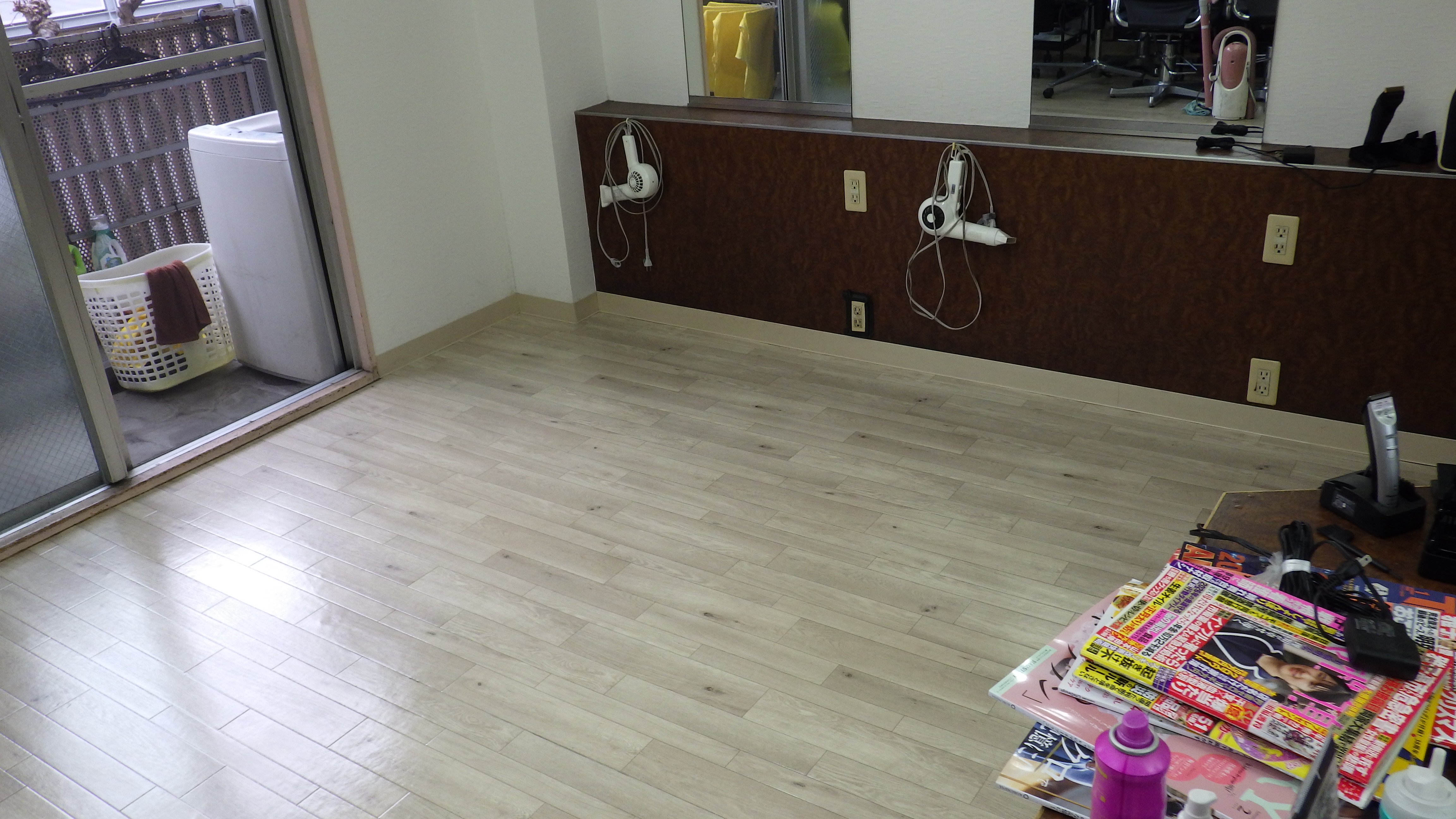 東京都大田区大森東の店舗清掃の作業後2