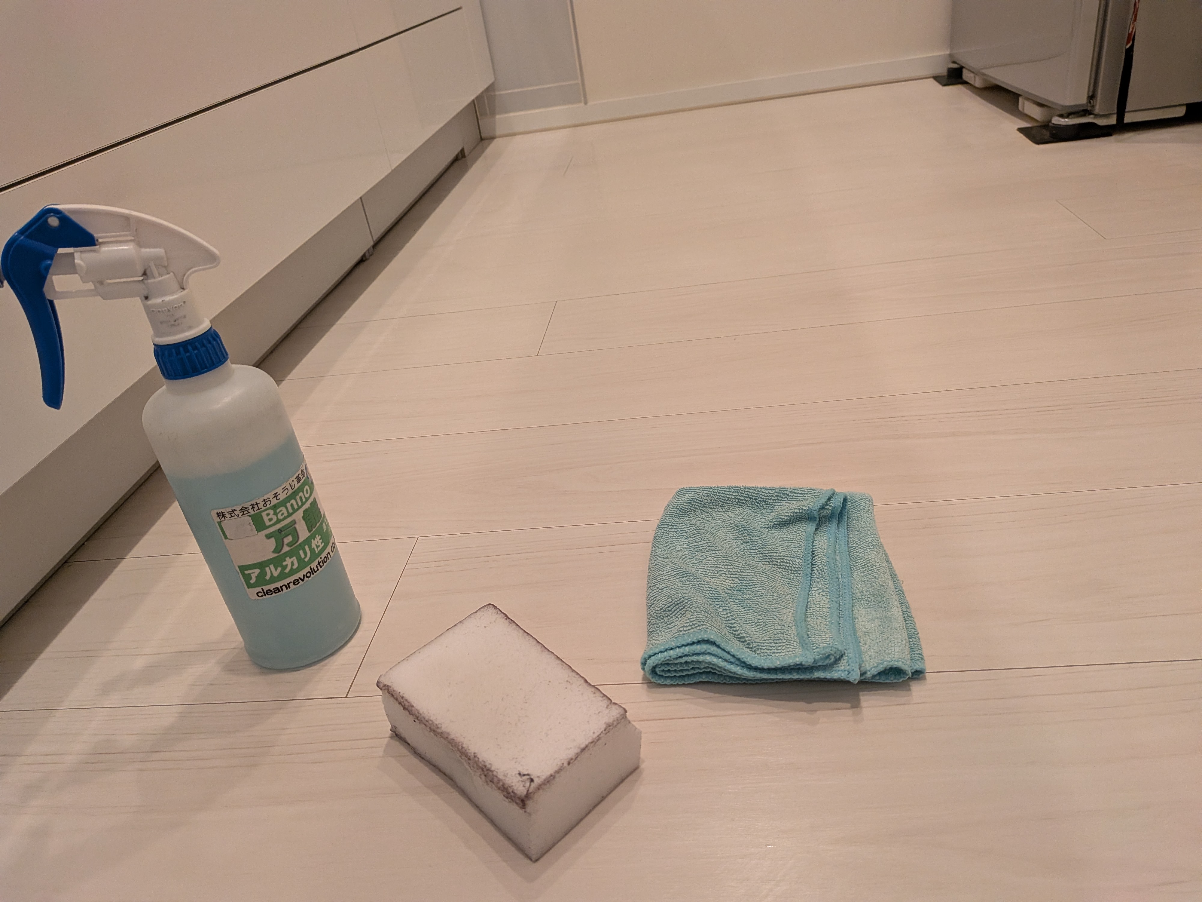 東京都品川区東五反田の一般家庭向け定期清掃サービスの作業後1