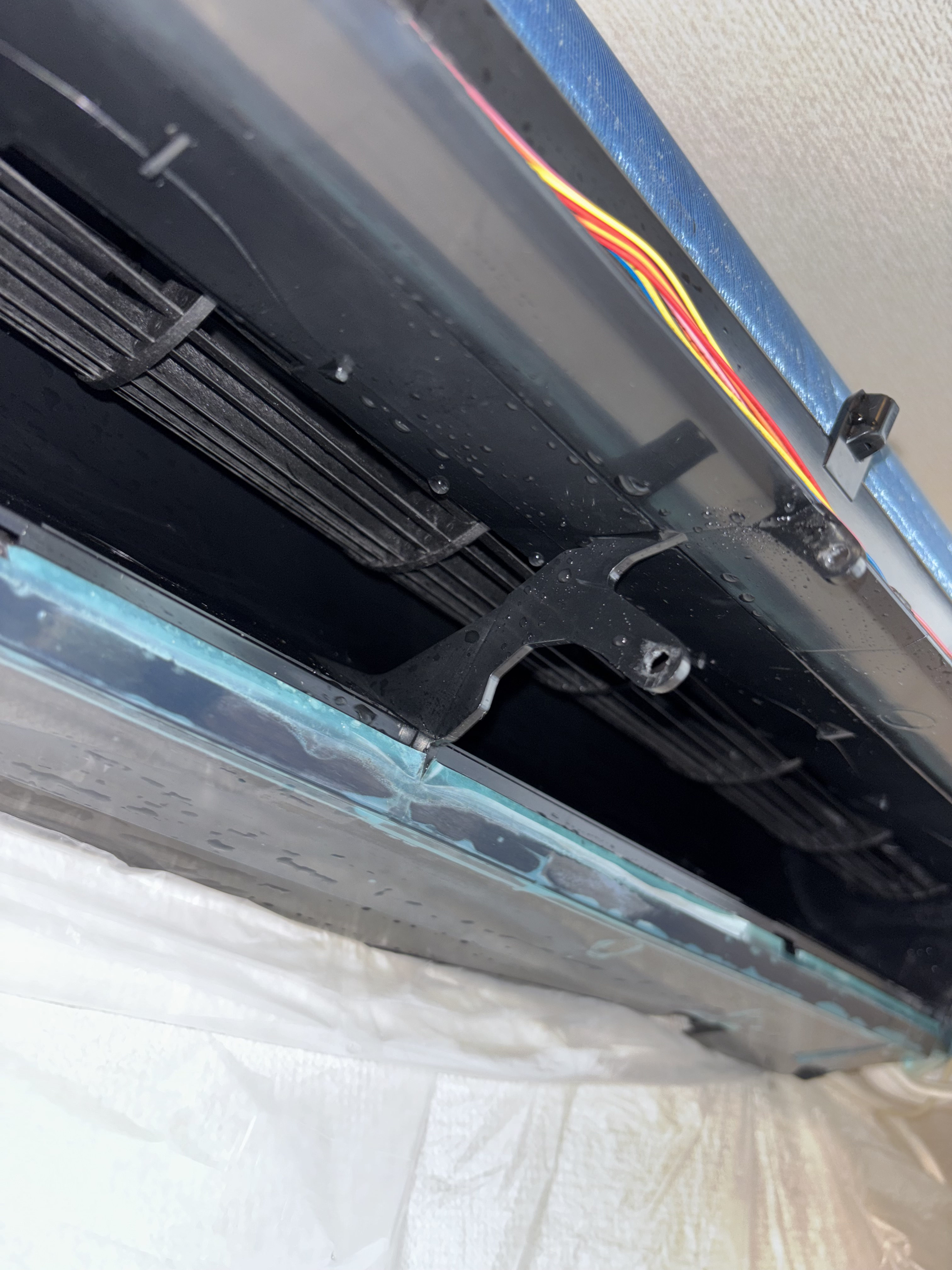 神奈川県藤沢市の壁掛けエアコンの作業後2