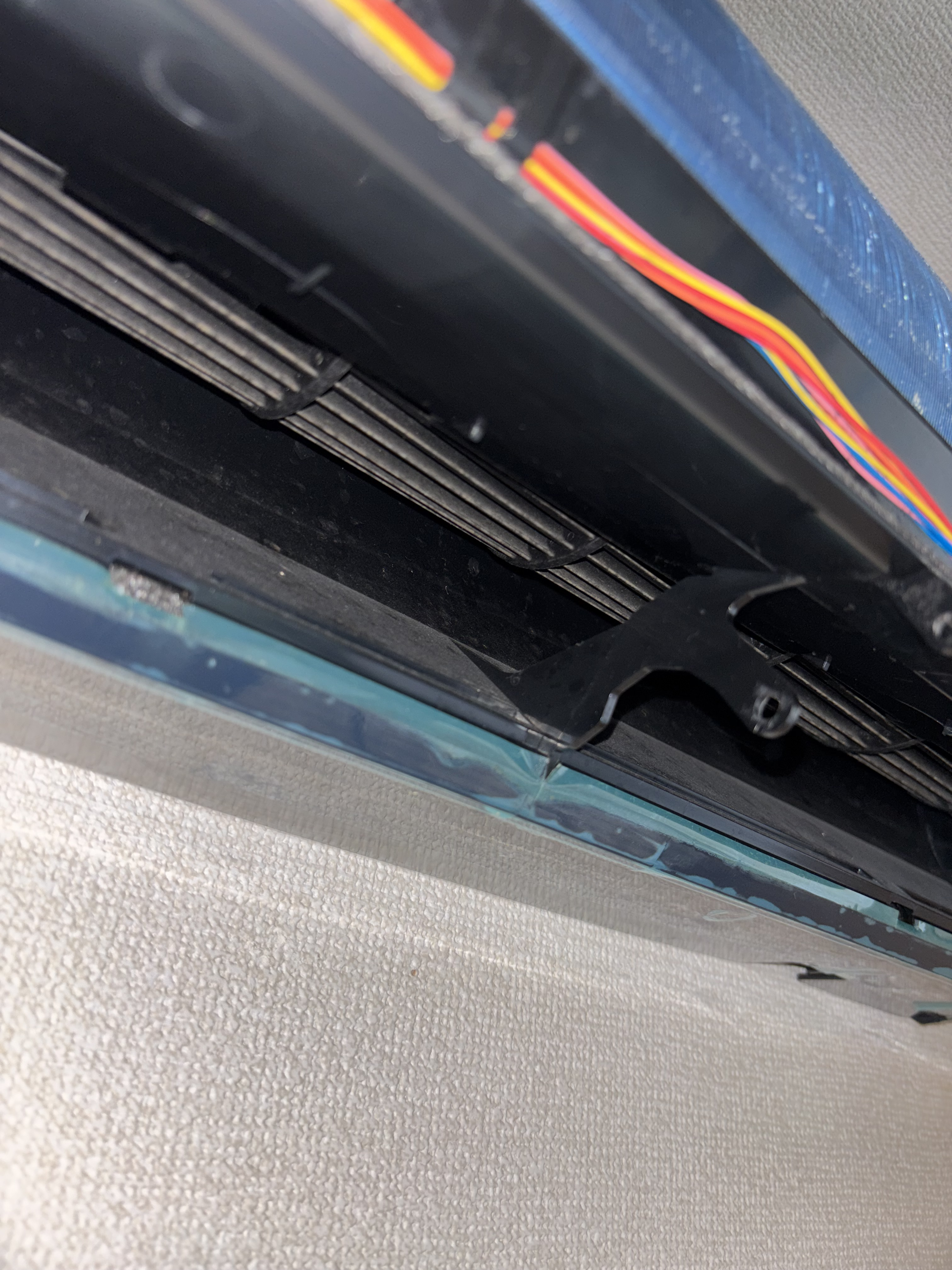 神奈川県藤沢市の壁掛けエアコンの作業前2