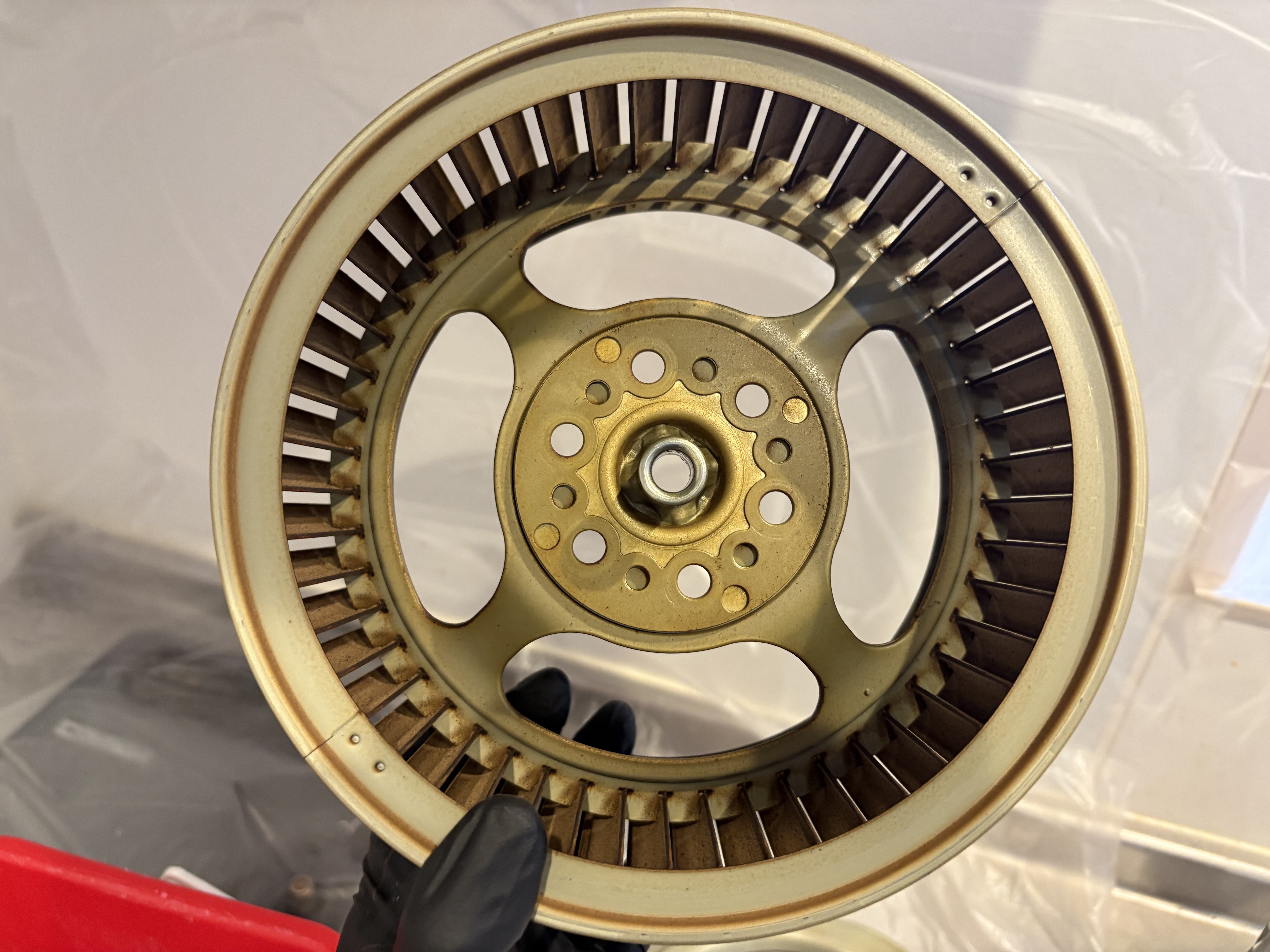 埼玉県さいたま市岩槻区のレンジフードクリーニングの作業前1