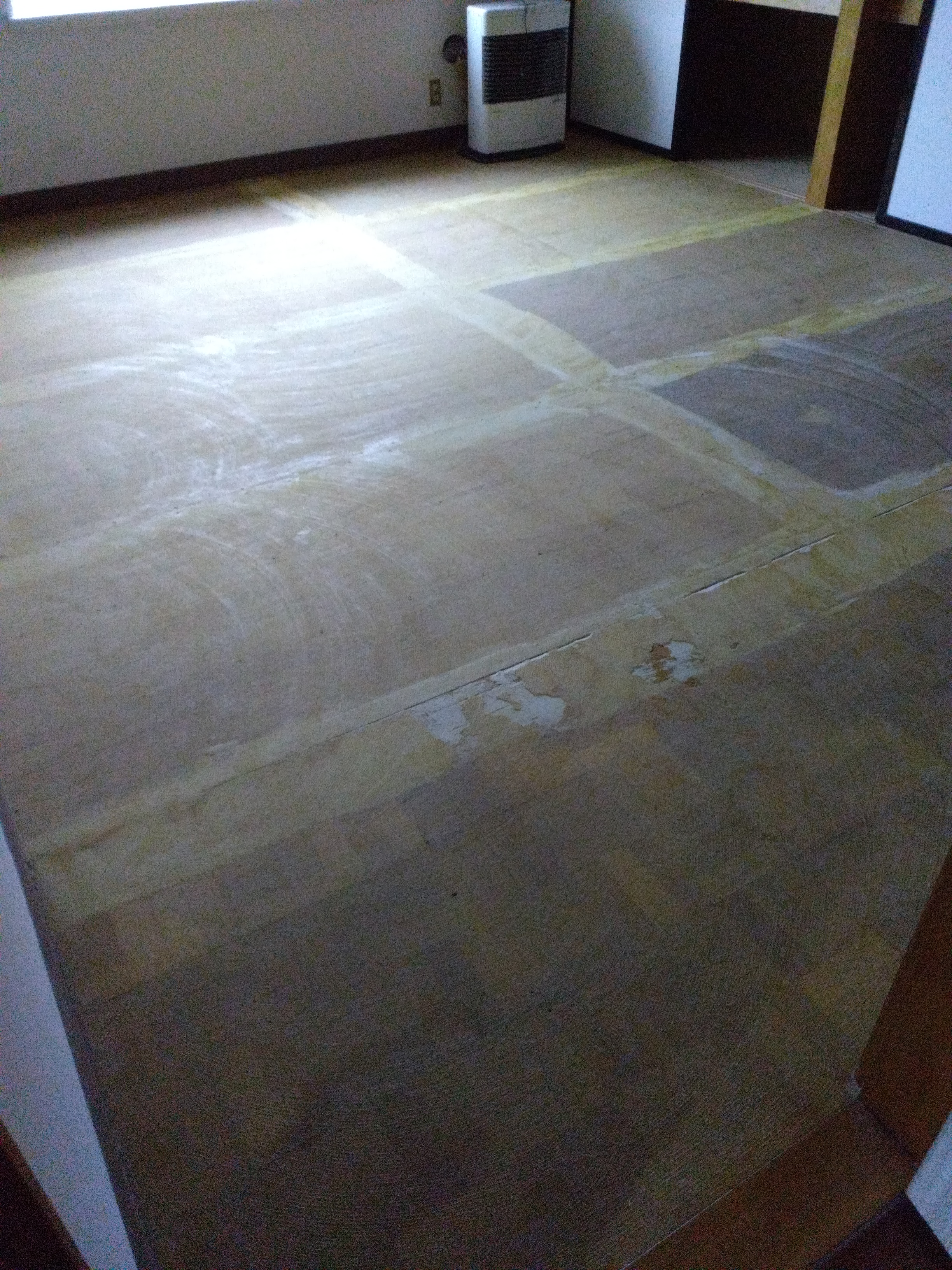 青森県上北郡おいらせ町の中古住宅購入後の簡易クリーニングの作業後1